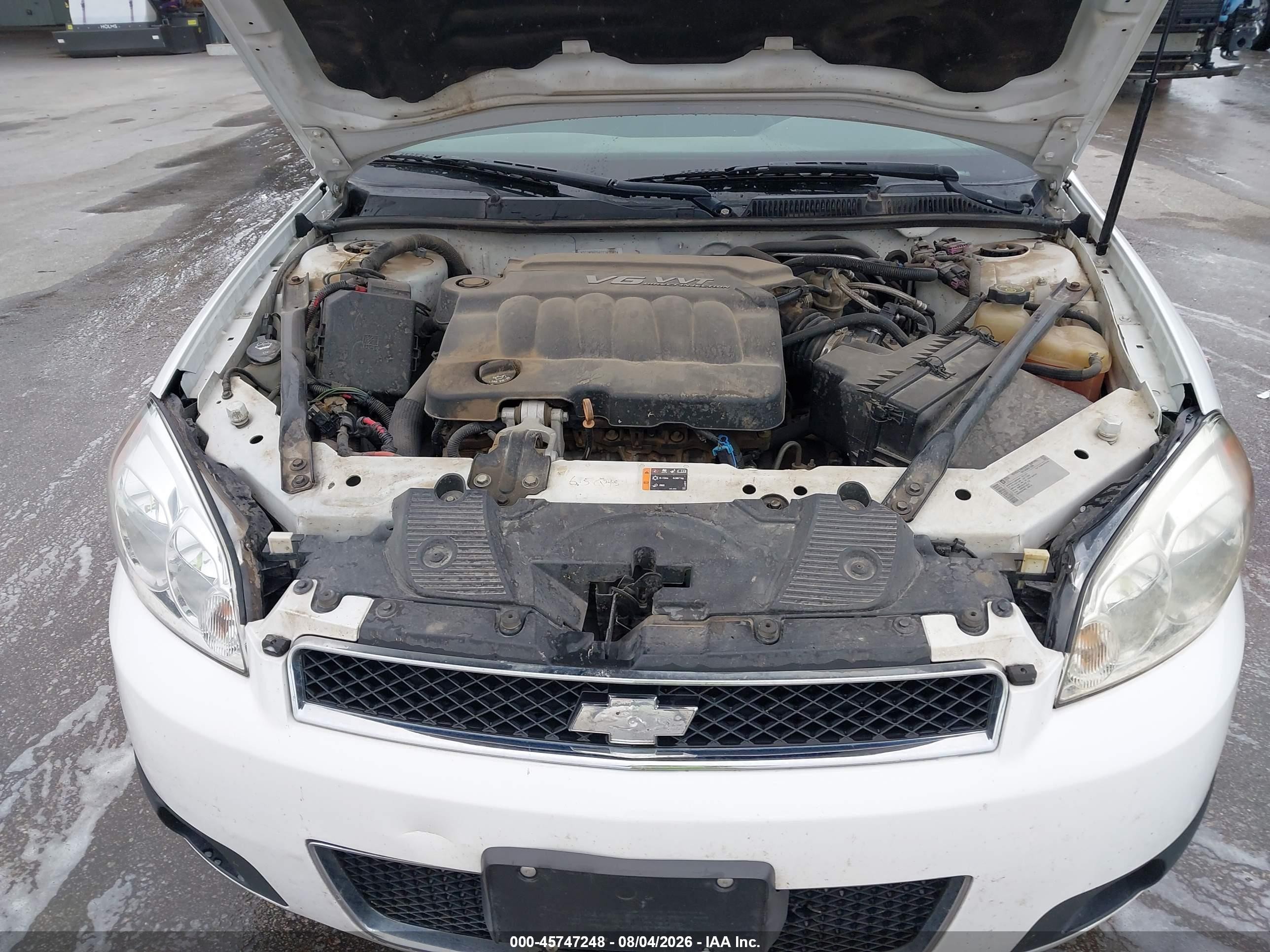 2013 Chevrolet Impala Police White vin: 2G1WD5E34D1242081