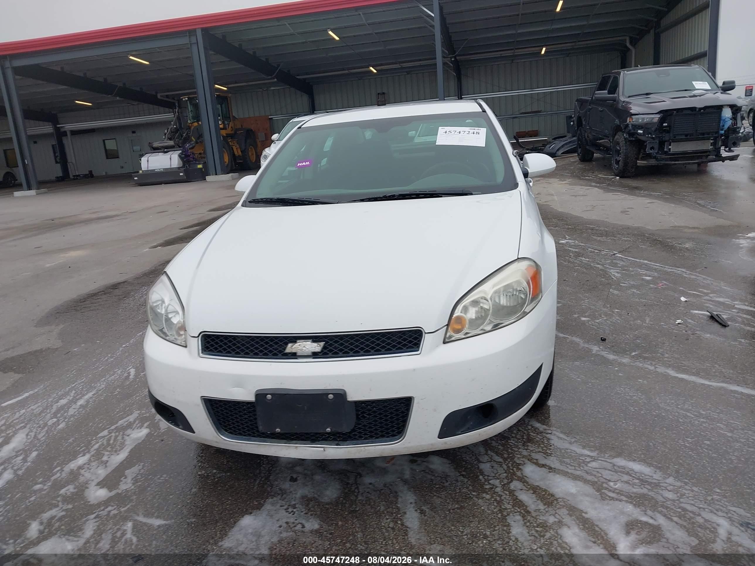 2013 Chevrolet Impala Police White vin: 2G1WD5E34D1242081