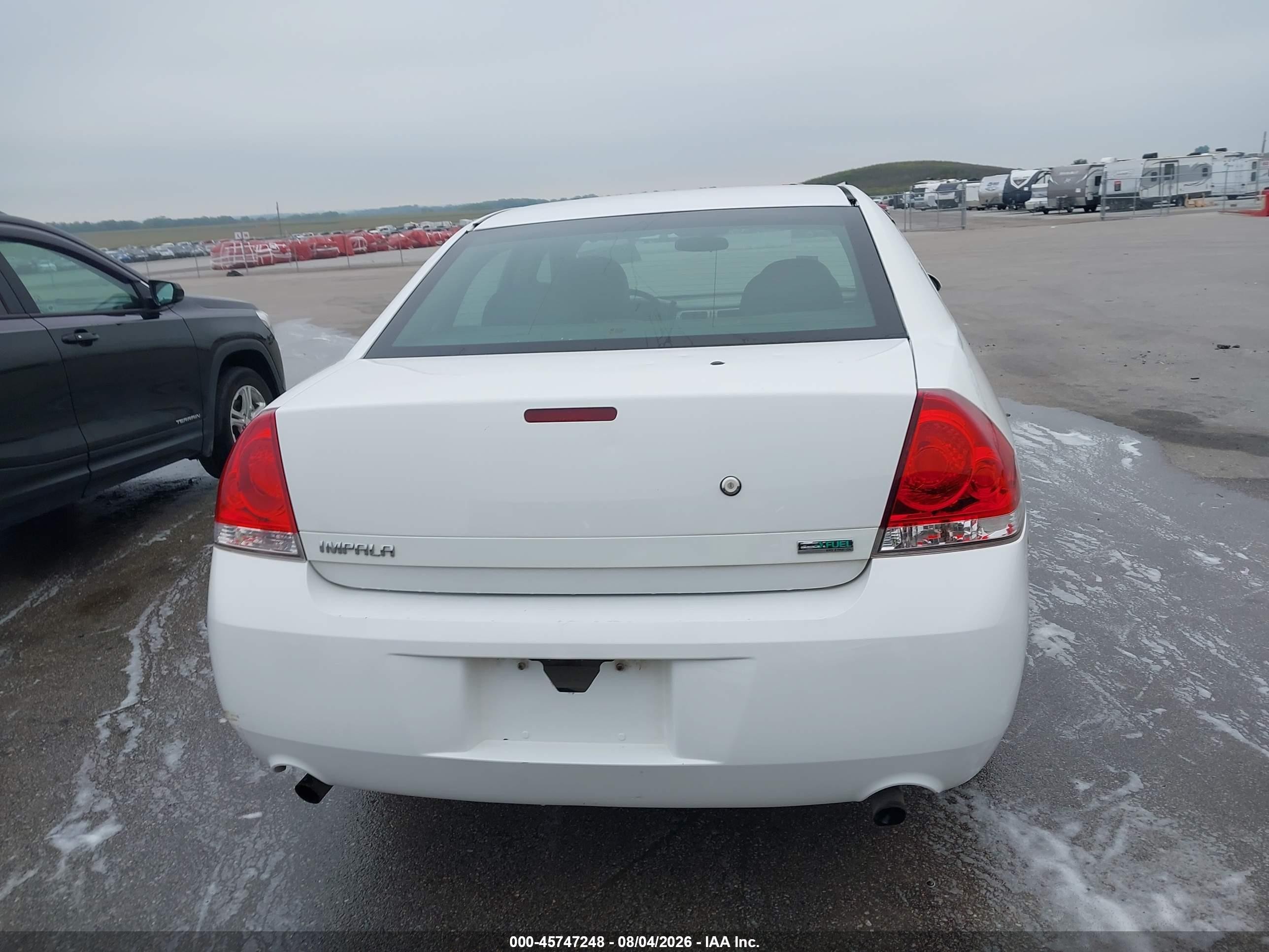 2013 Chevrolet Impala Police White vin: 2G1WD5E34D1242081