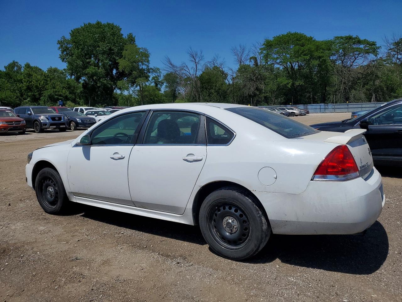 2014 Chevrolet Impala Limited Police Белый vin: 2G1WD5E34E1159266