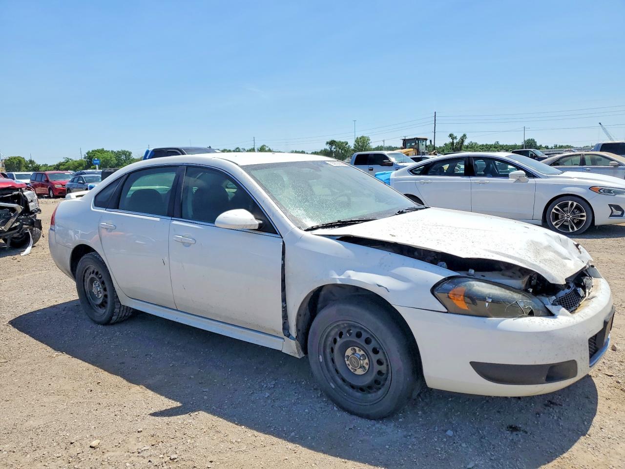 2014 Chevrolet Impala Limited Police Белый vin: 2G1WD5E34E1159266
