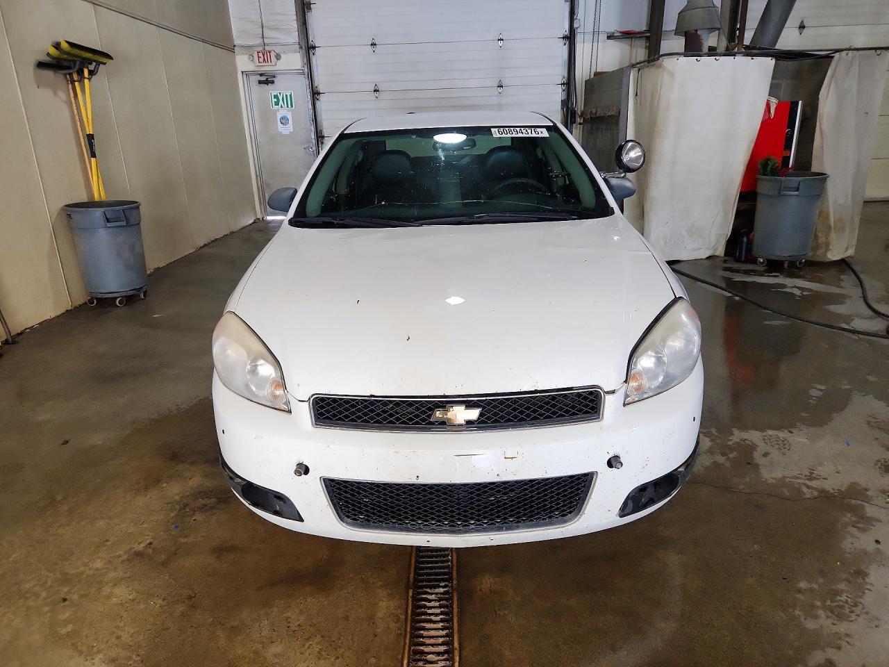 2012 Chevrolet Impala Police White vin: 2G1WD5E35C1276030