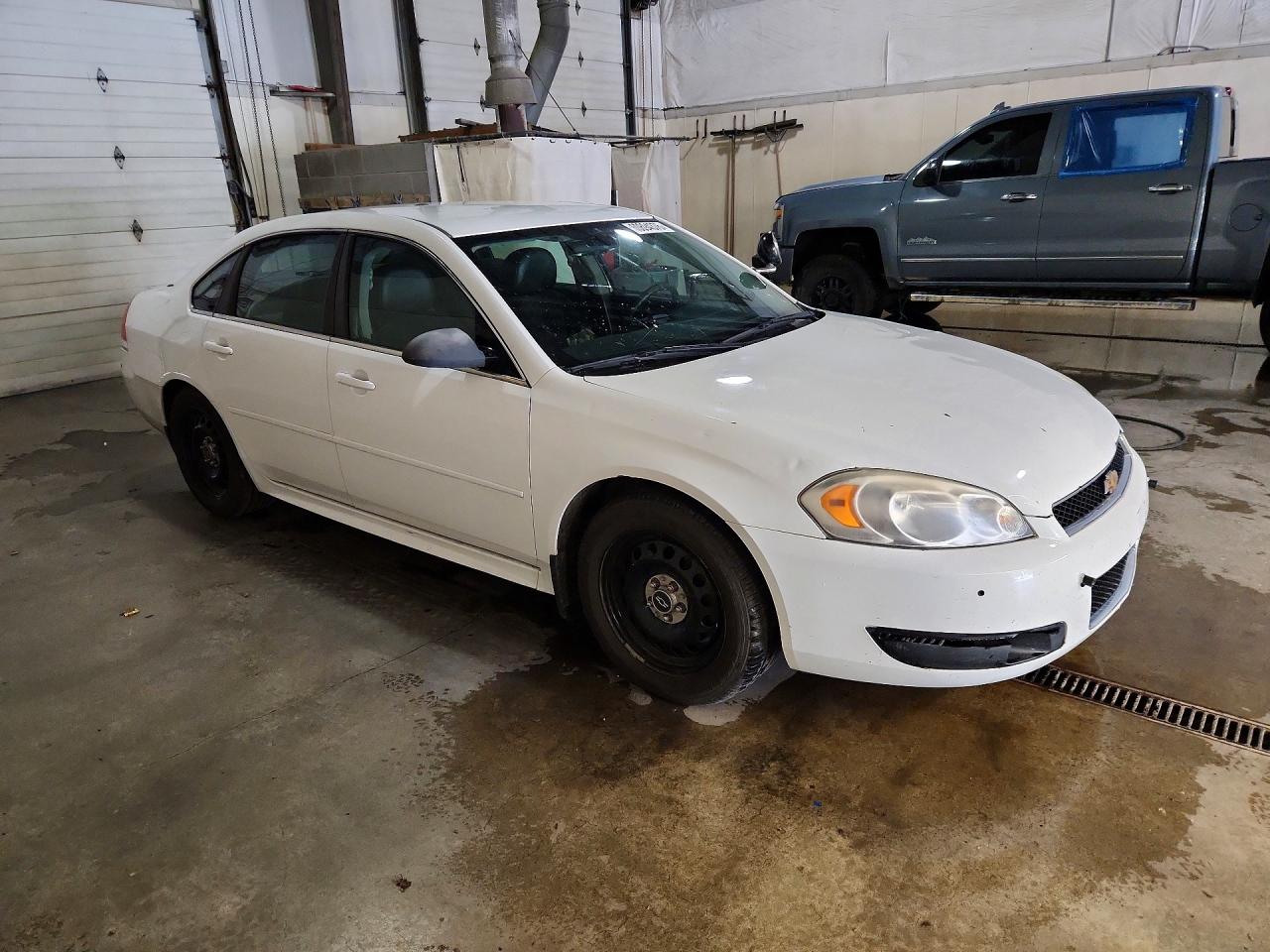 2012 Chevrolet Impala Police White vin: 2G1WD5E35C1276030
