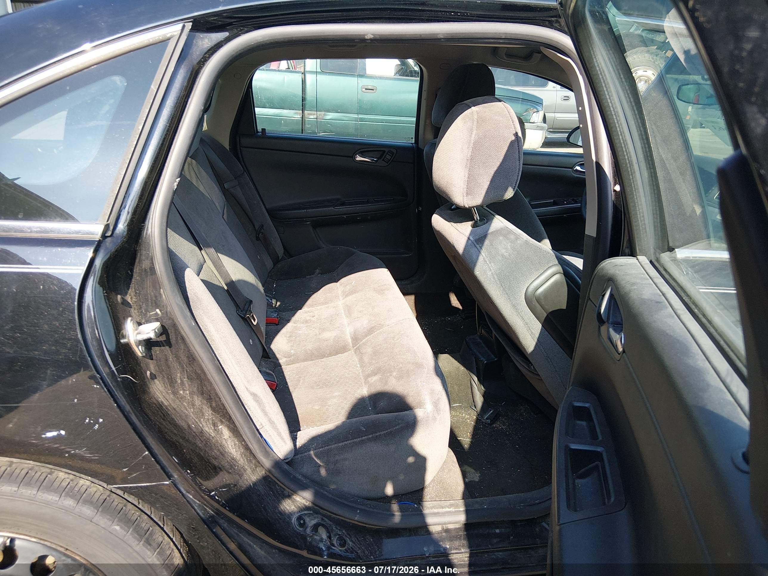 2013 Chevrolet Impala Police Black vin: 2G1WD5E35D1248990