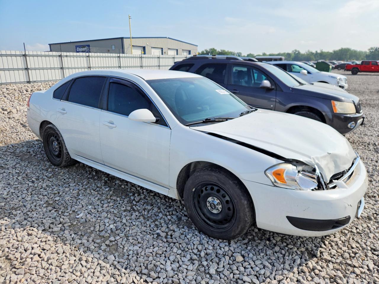 2014 Chevrolet Impala Limited Police White vin: 2G1WD5E35E1175010