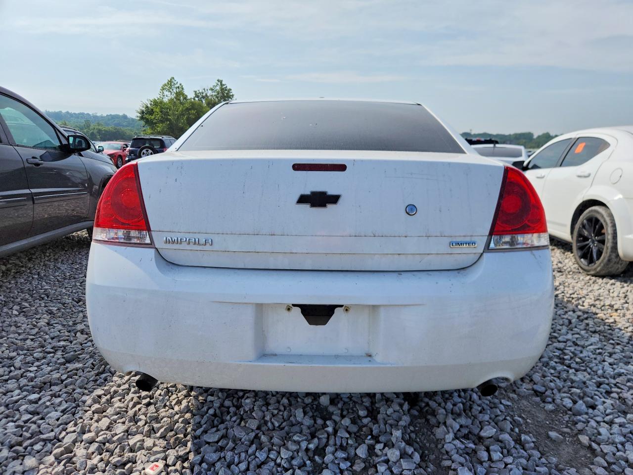 2014 Chevrolet Impala Limited Police White vin: 2G1WD5E35E1175010