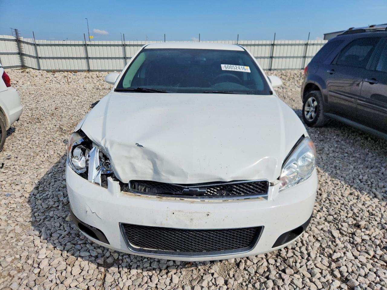 2014 Chevrolet Impala Limited Police White vin: 2G1WD5E35E1175010