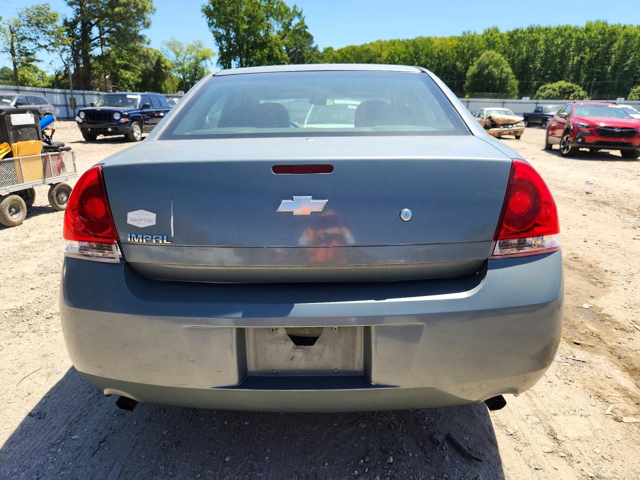 2012 Chevrolet Impala Police Gray vin: 2G1WD5E36C1317359