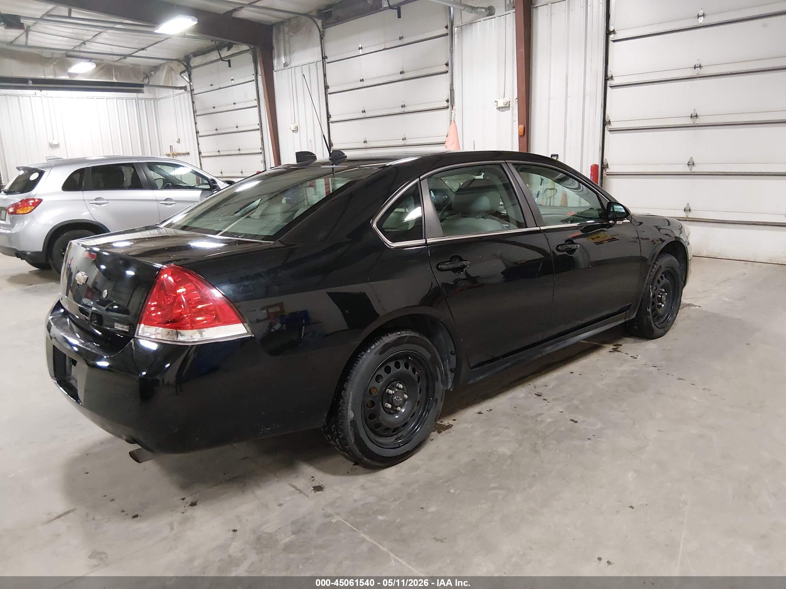 2013 Chevrolet Impala Police Черный vin: 2G1WD5E37D1247551