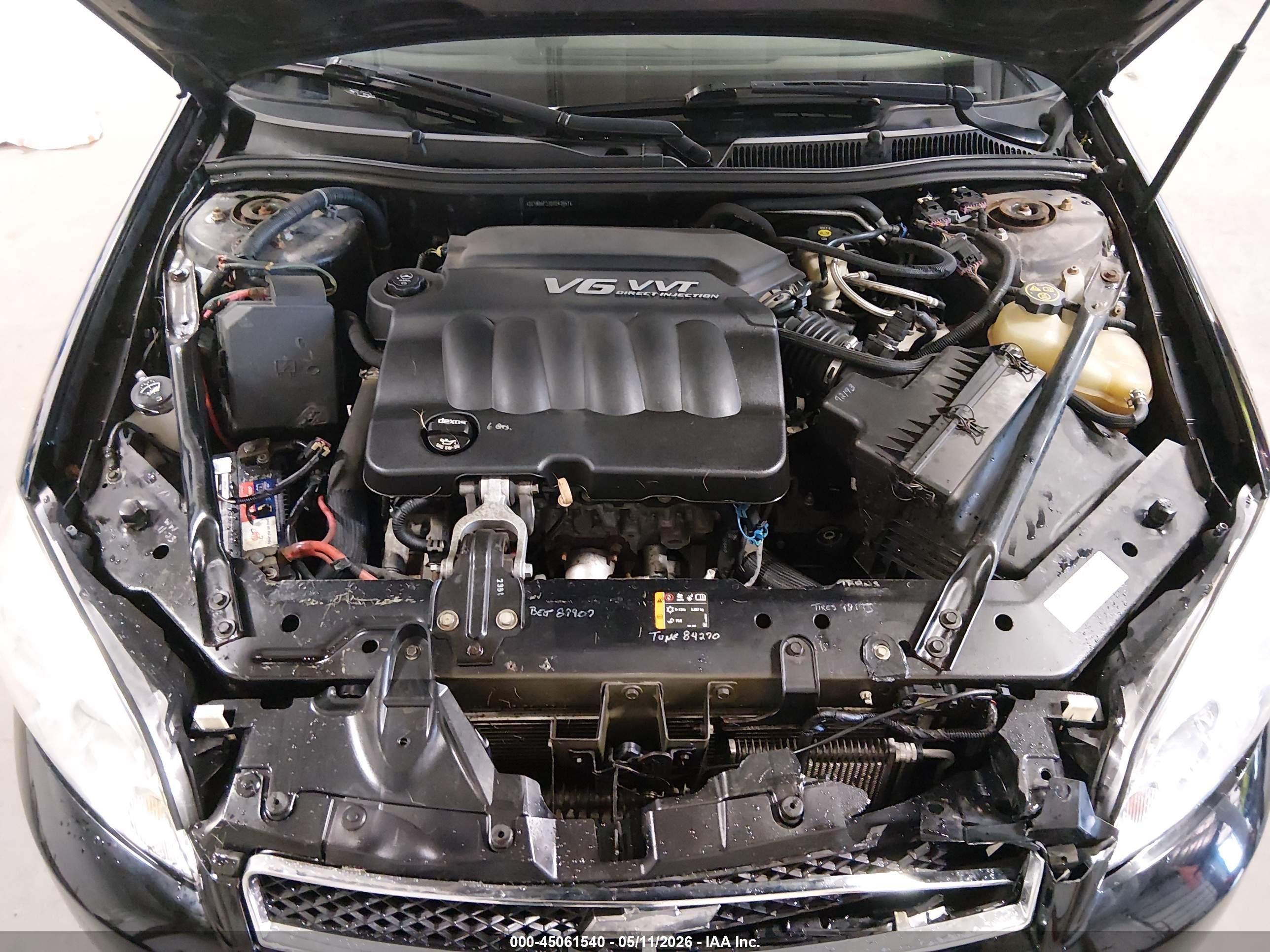 2013 Chevrolet Impala Police Черный vin: 2G1WD5E37D1247551
