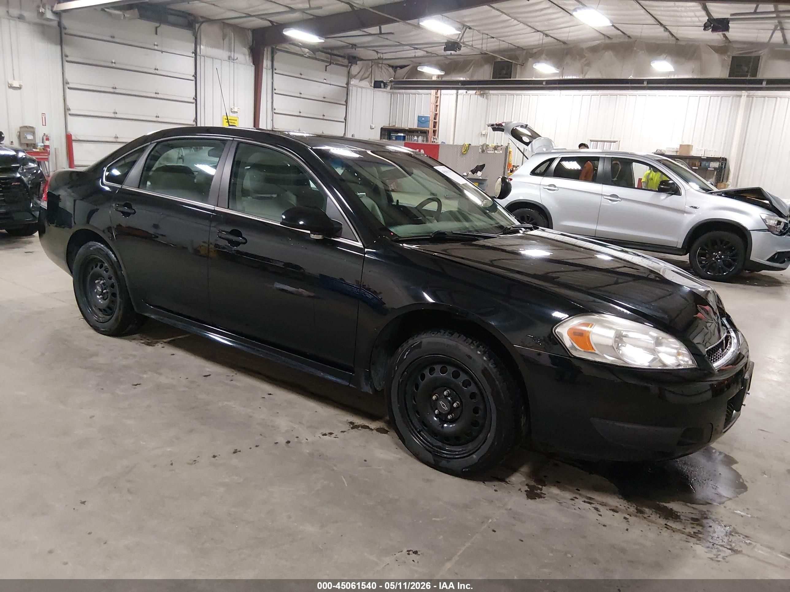 2013 Chevrolet Impala Police Черный vin: 2G1WD5E37D1247551