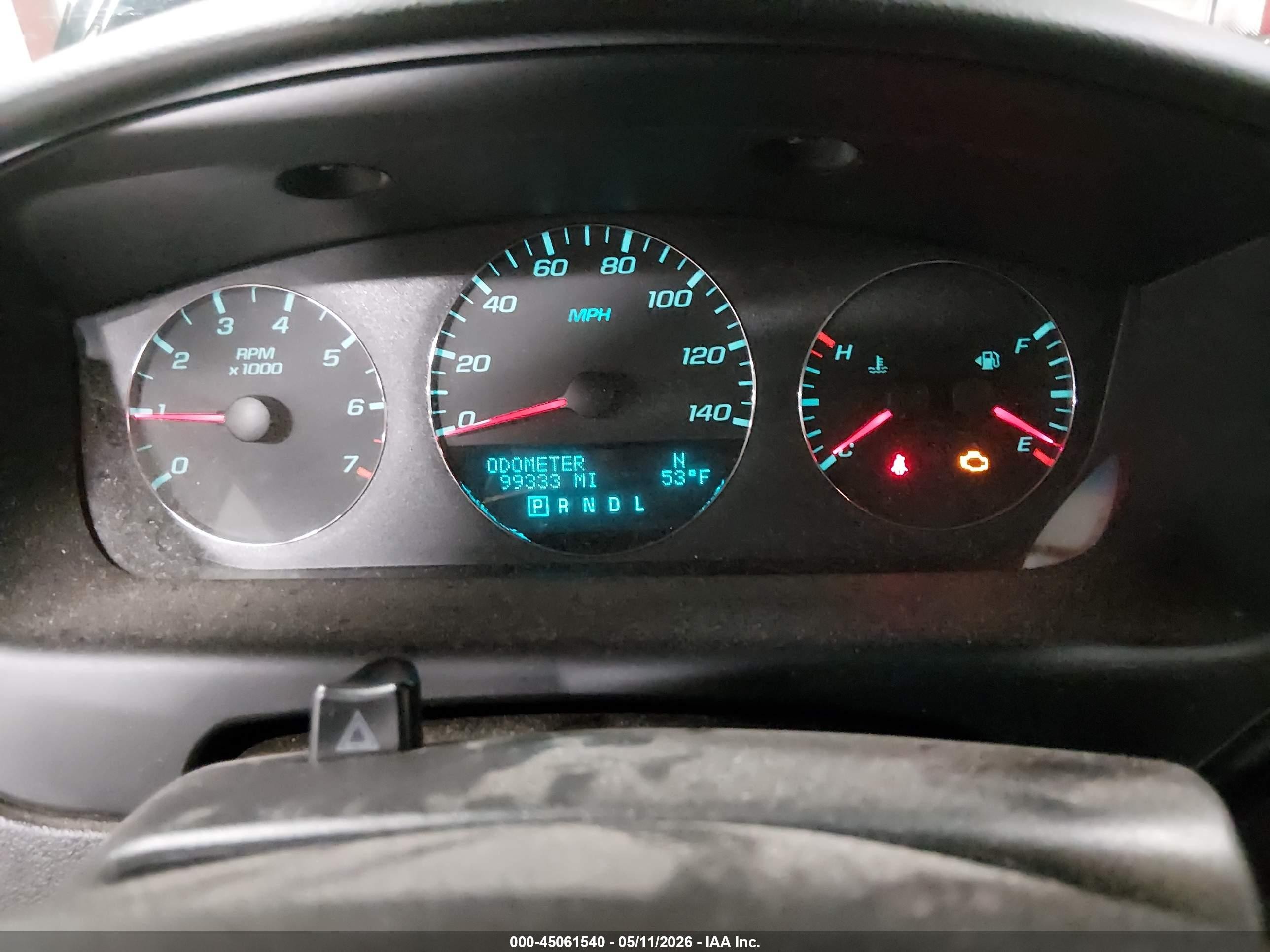 2013 Chevrolet Impala Police Черный vin: 2G1WD5E37D1247551