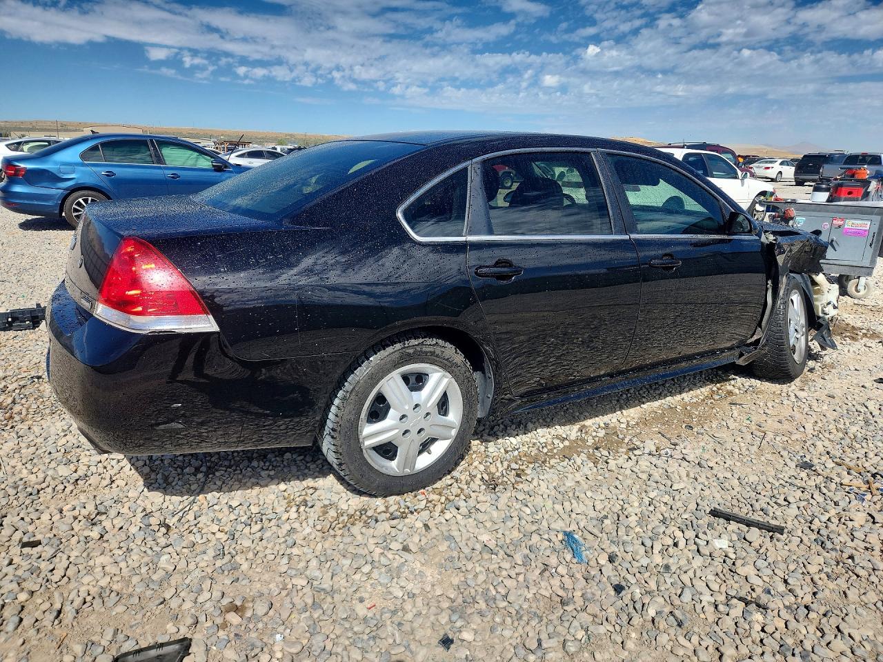 2013 Chevrolet Impala Police Черный vin: 2G1WD5E37D1257867
