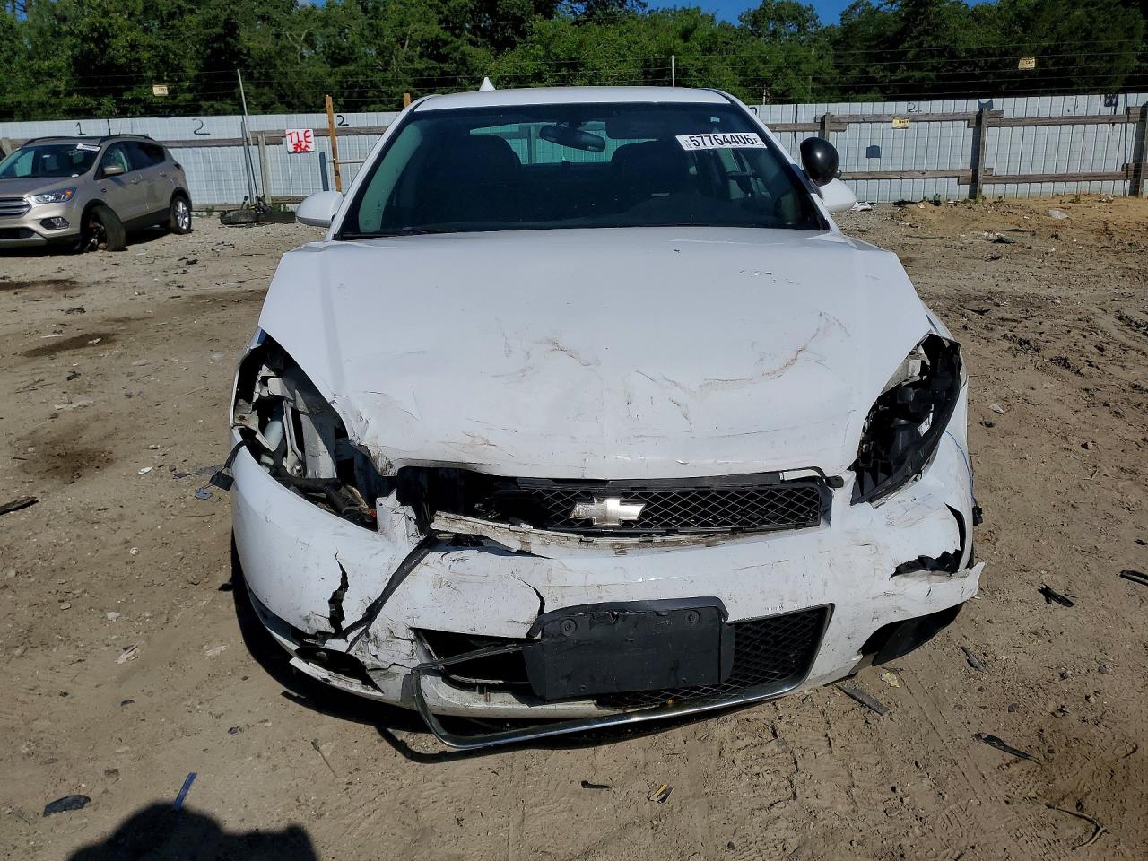 2013 Chevrolet Impala Police White vin: 2G1WD5E38D1115267