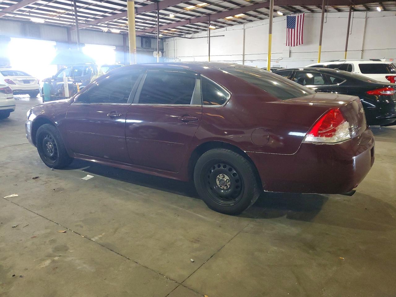 2013 Chevrolet Impala Police Maroon vin: 2G1WD5E39D1248779