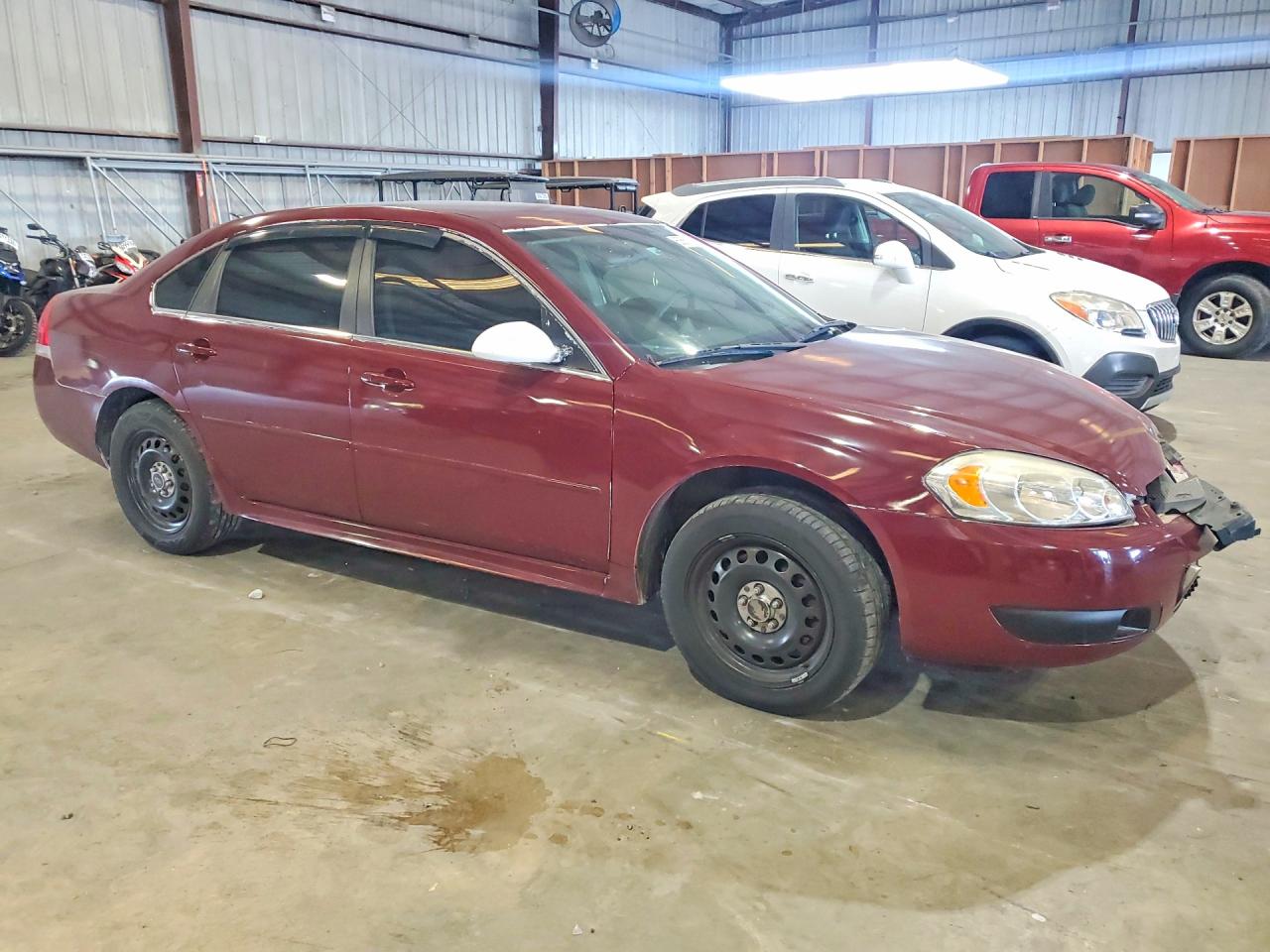2013 Chevrolet Impala Police Maroon vin: 2G1WD5E39D1248779