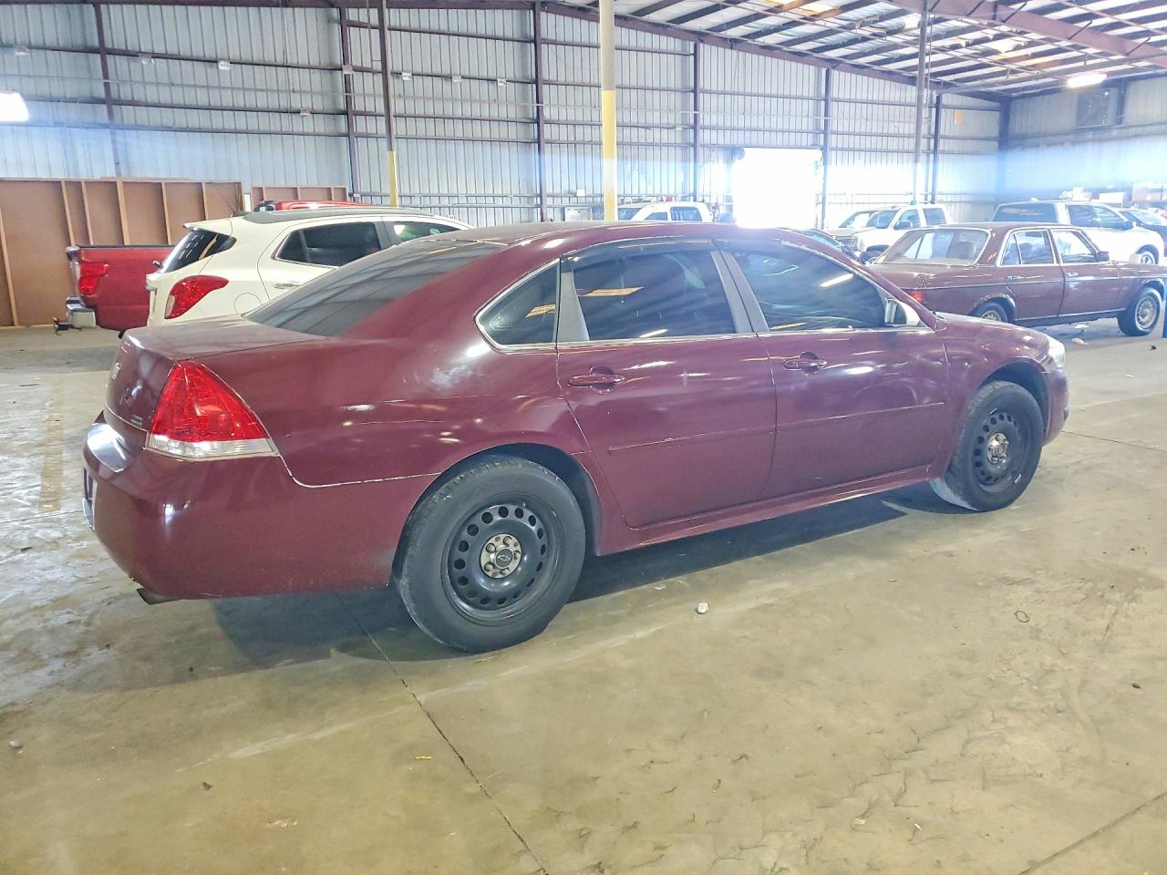 2013 Chevrolet Impala Police Maroon vin: 2G1WD5E39D1248779