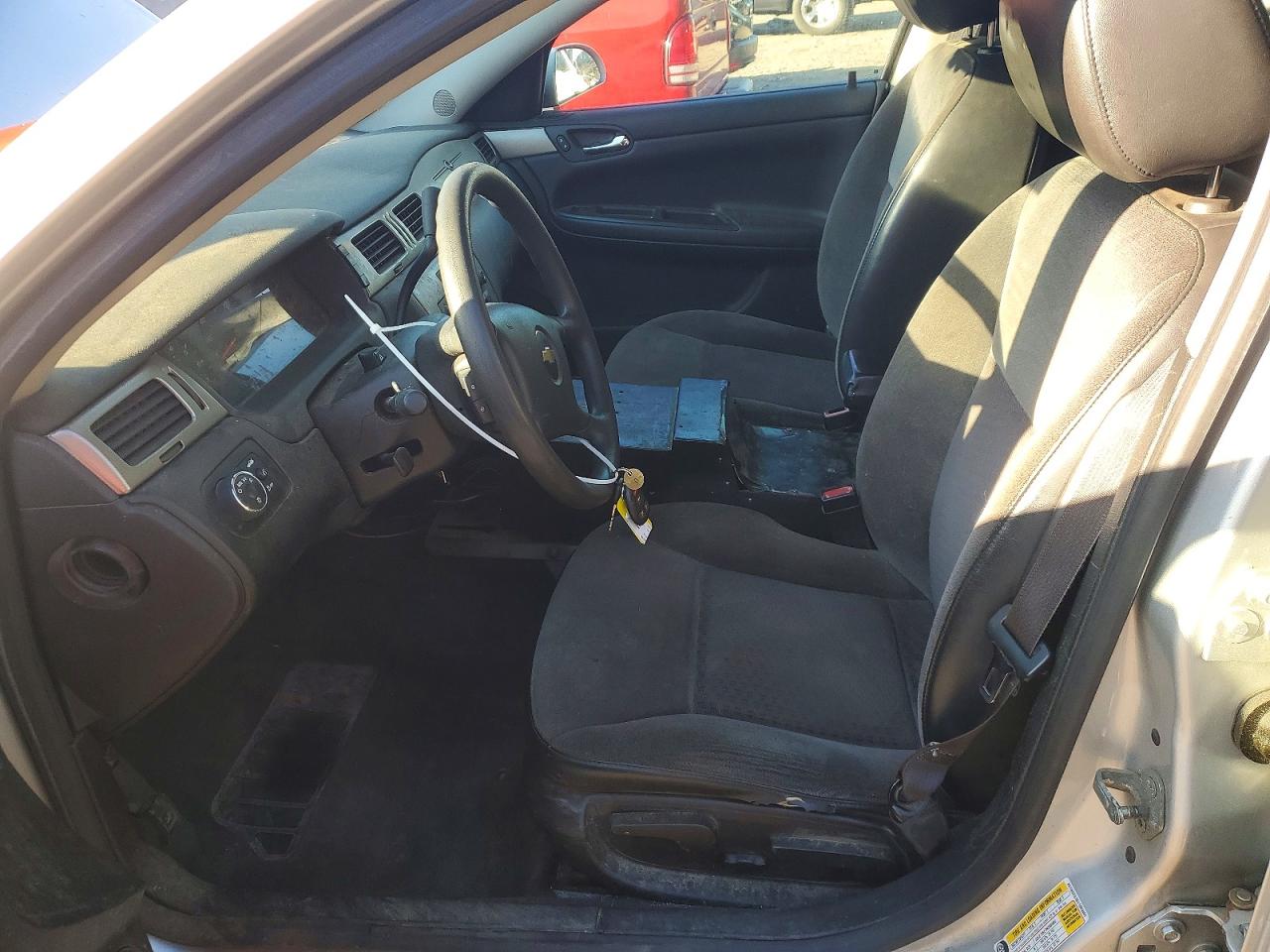 2012 Chevrolet Impala Police Silver vin: 2G1WD5E3XC1283880