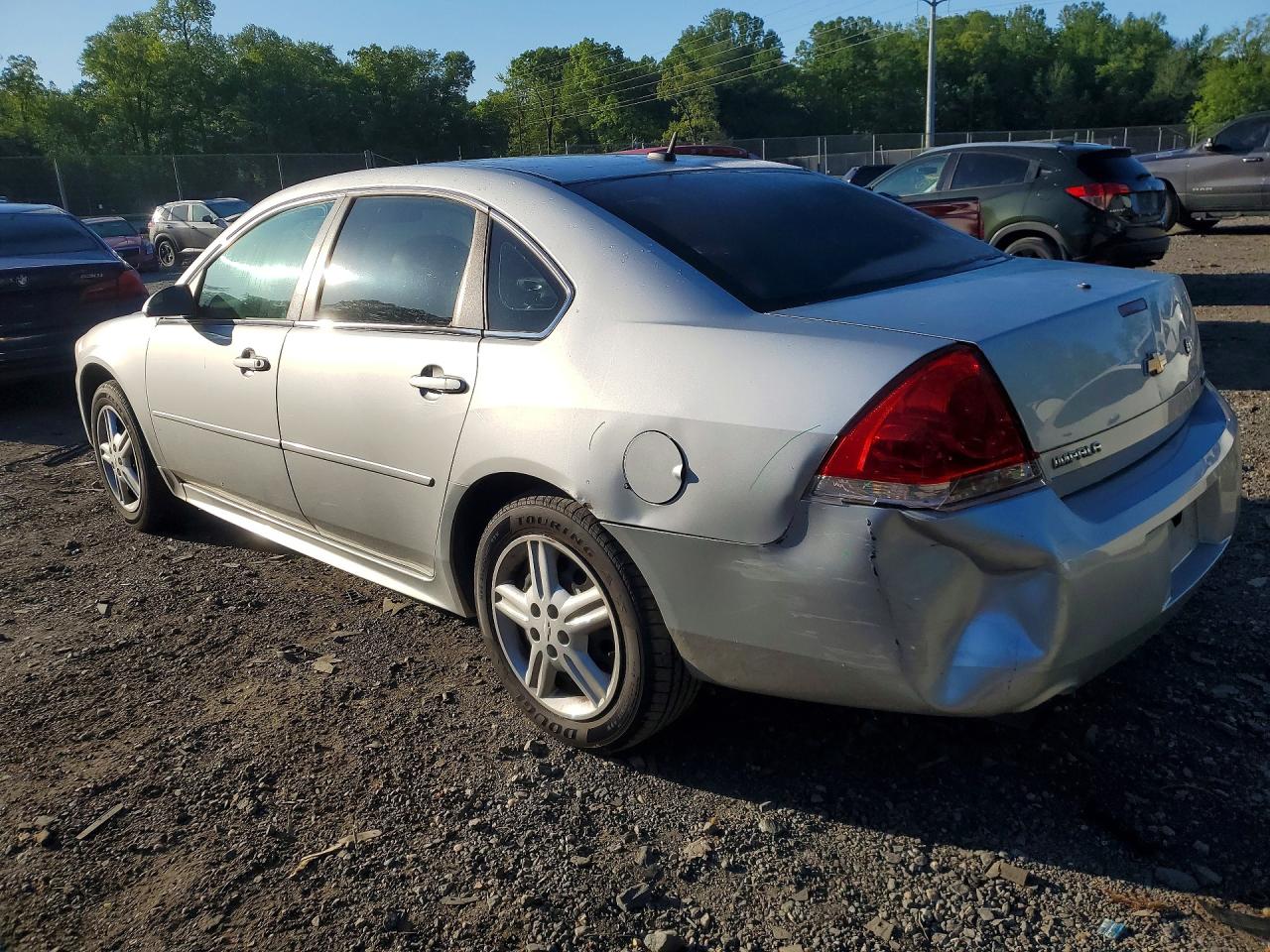 2012 Chevrolet Impala Police Silver vin: 2G1WD5E3XC1283880
