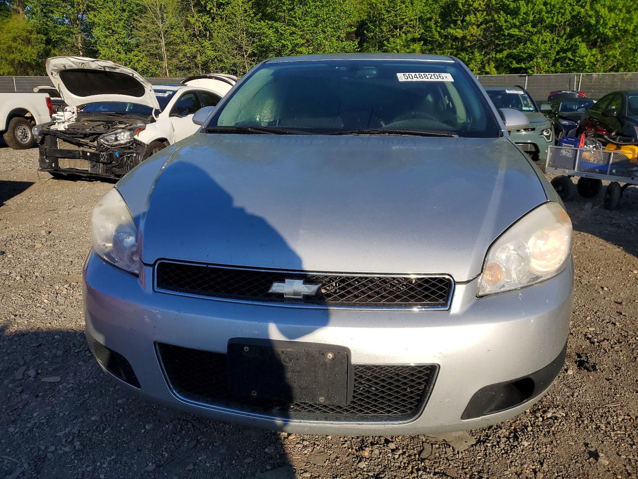 2012 Chevrolet Impala Police Silver vin: 2G1WD5E3XC1283880