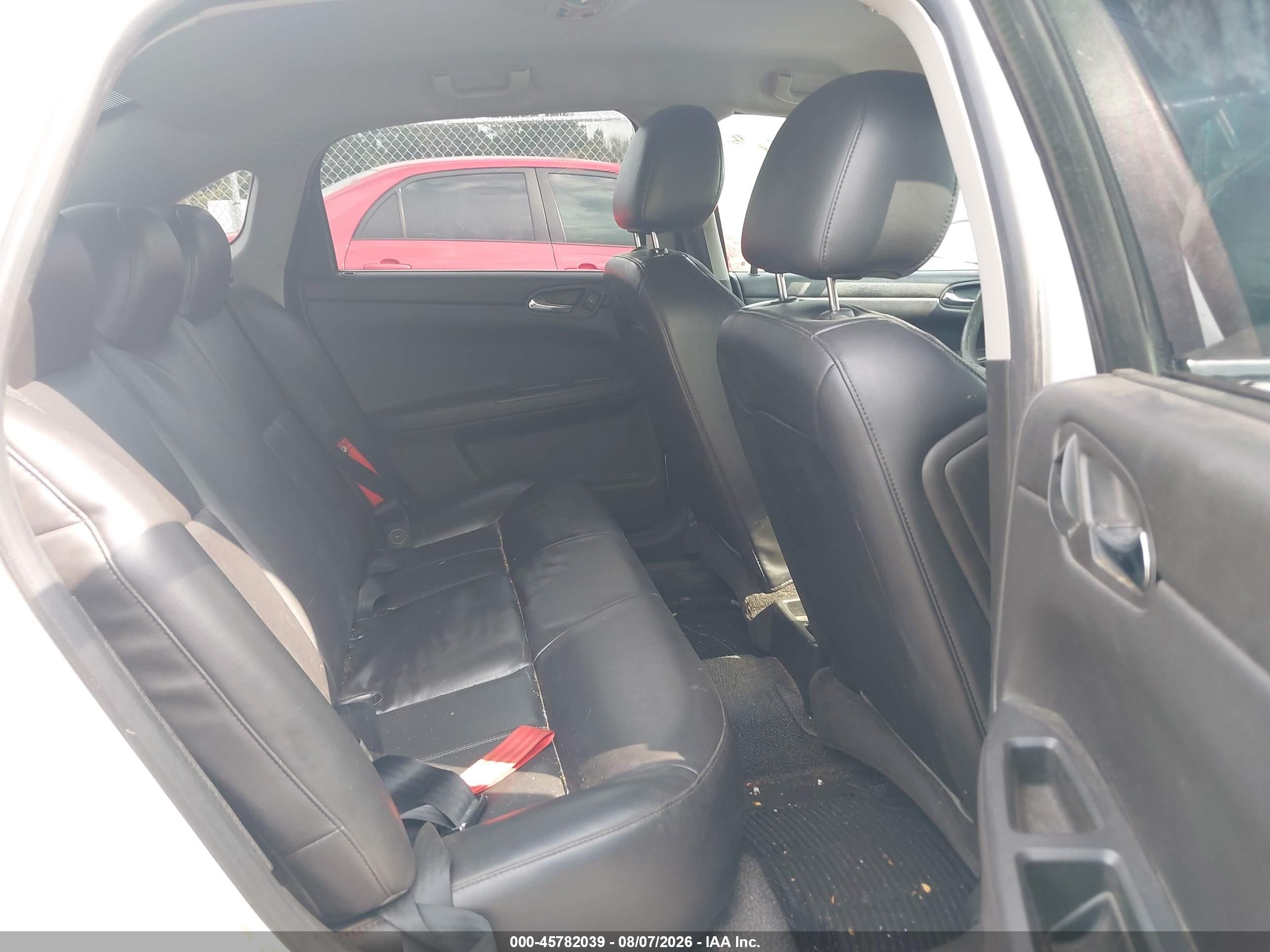 2013 Chevrolet Impala Police White vin: 2G1WD5E3XD1235667
