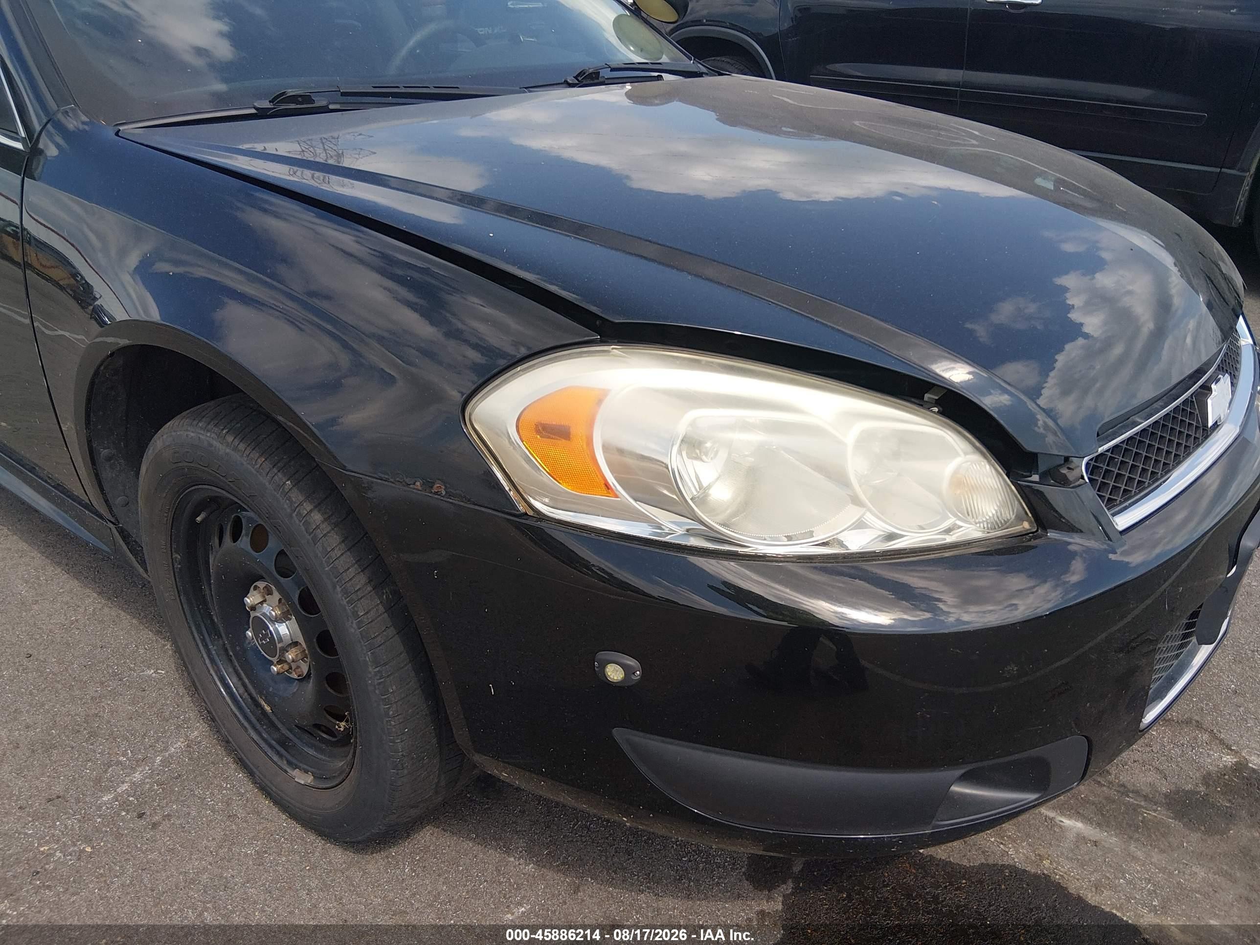 2015 Chevrolet Impala Limited Police Black vin: 2G1WD5E3XF1131473