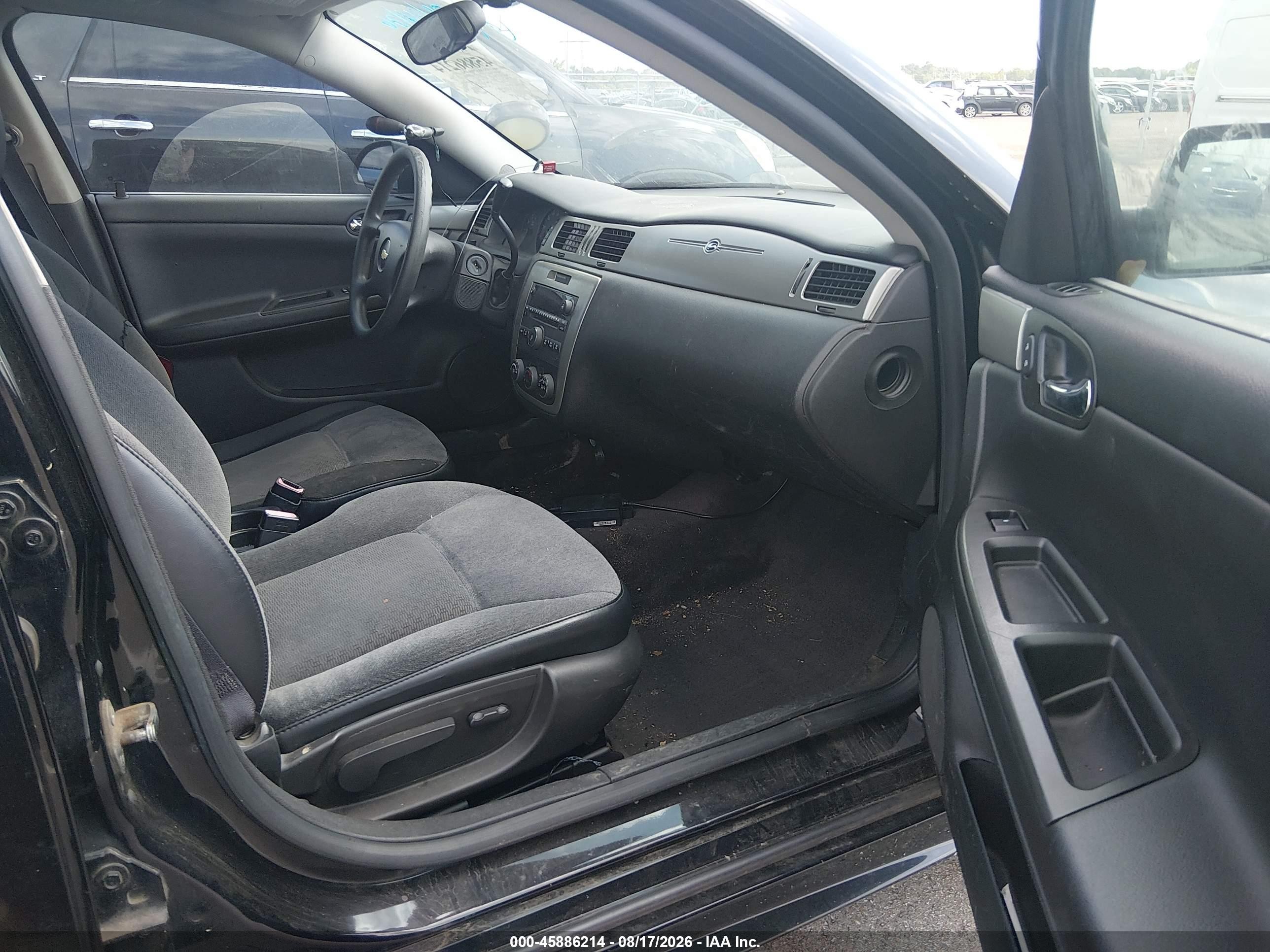 2015 Chevrolet Impala Limited Police Black vin: 2G1WD5E3XF1131473