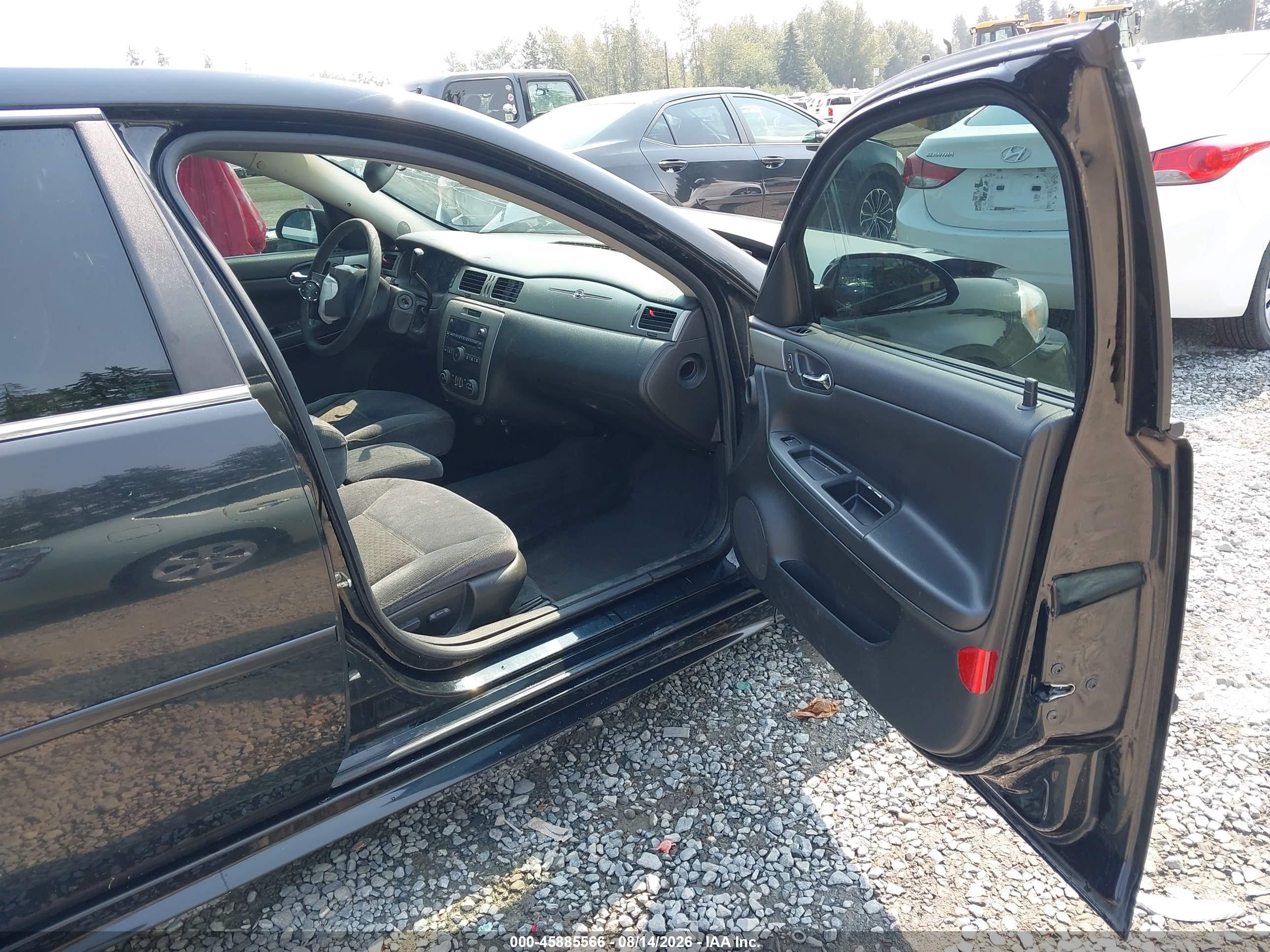 2010 Chevrolet Impala Police Black vin: 2G1WD5EM0A1217330