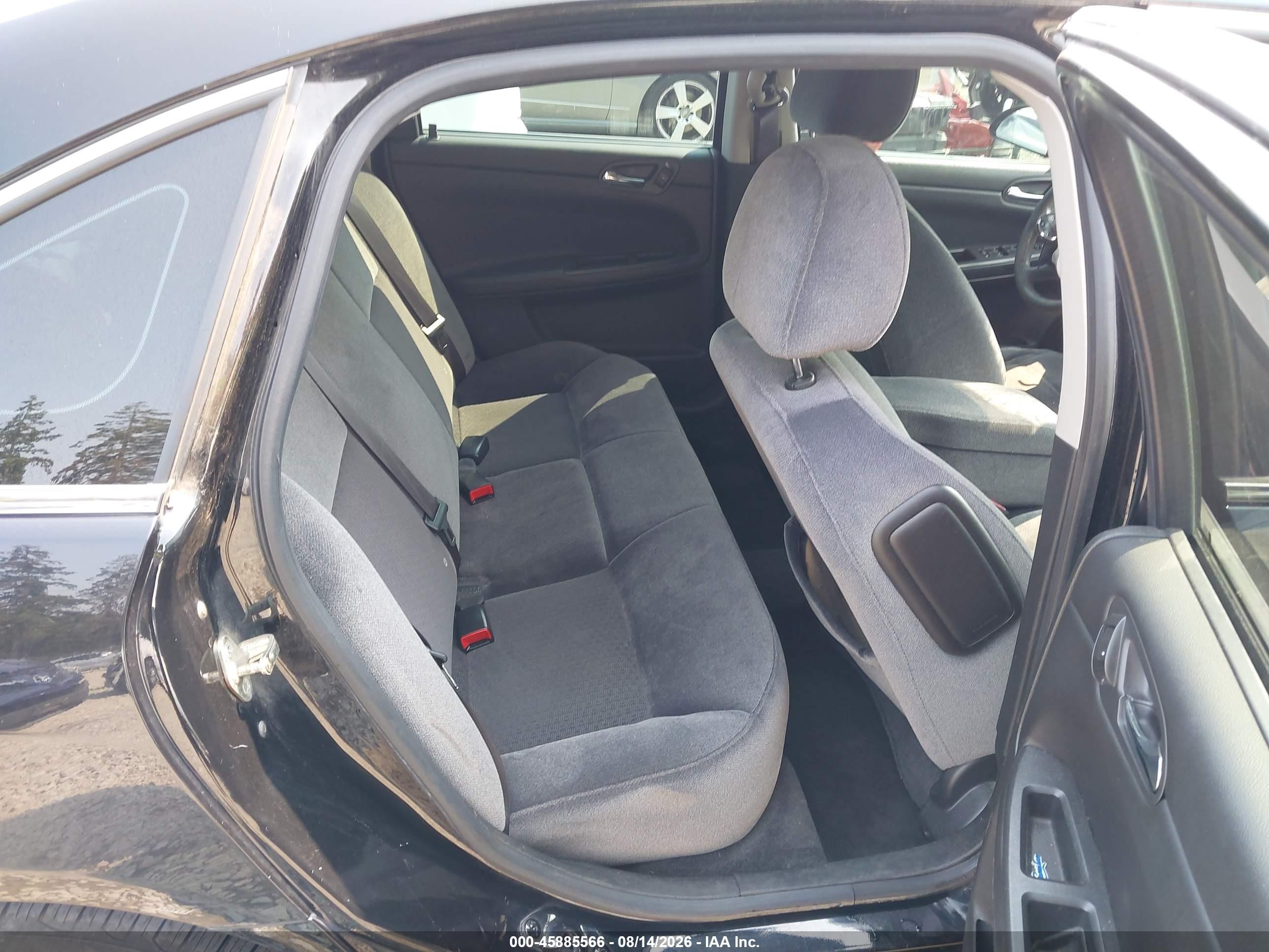 2010 Chevrolet Impala Police Black vin: 2G1WD5EM0A1217330