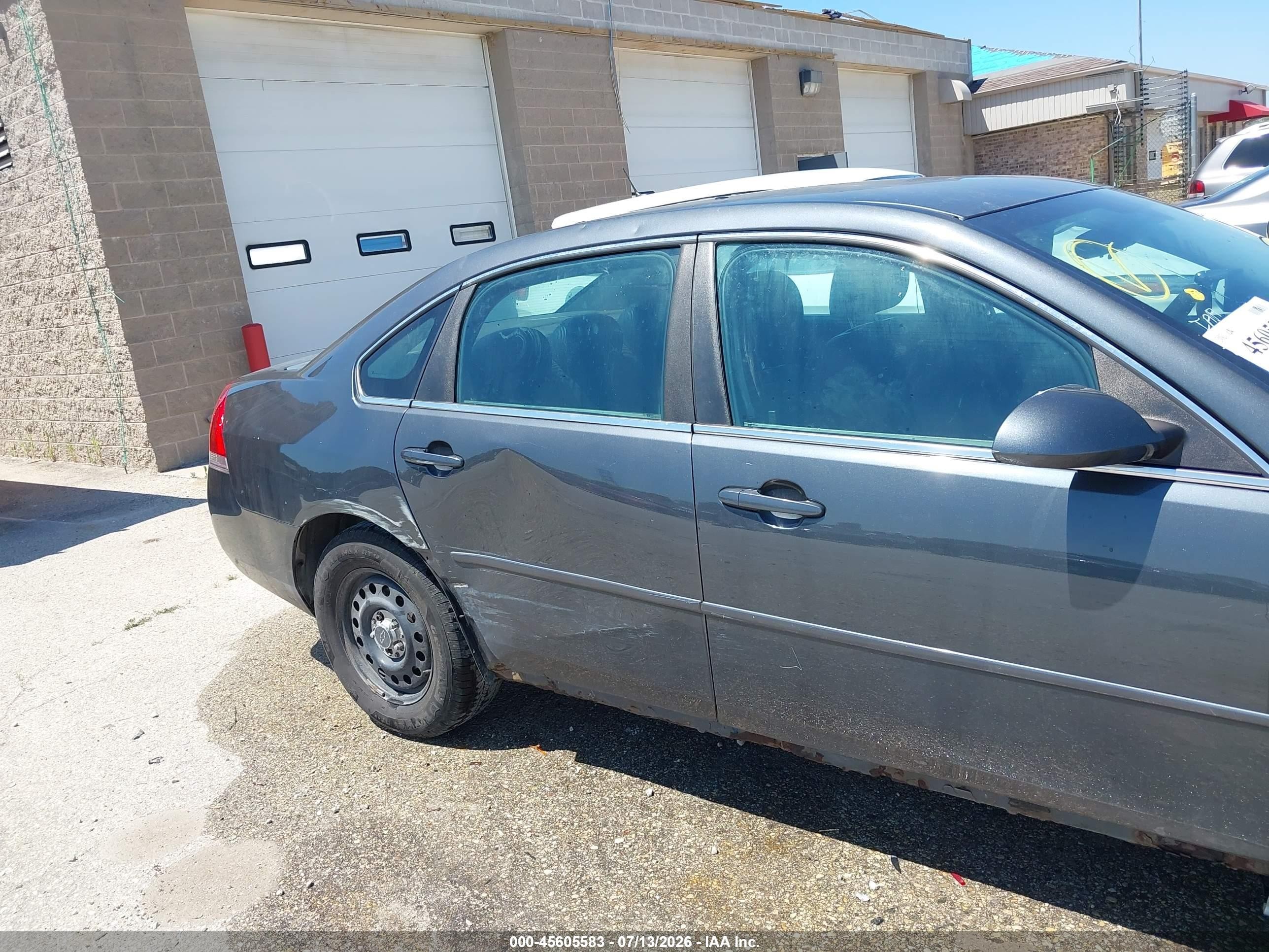 2011 Chevrolet Impala Police Gray vin: 2G1WD5EM1B1145944