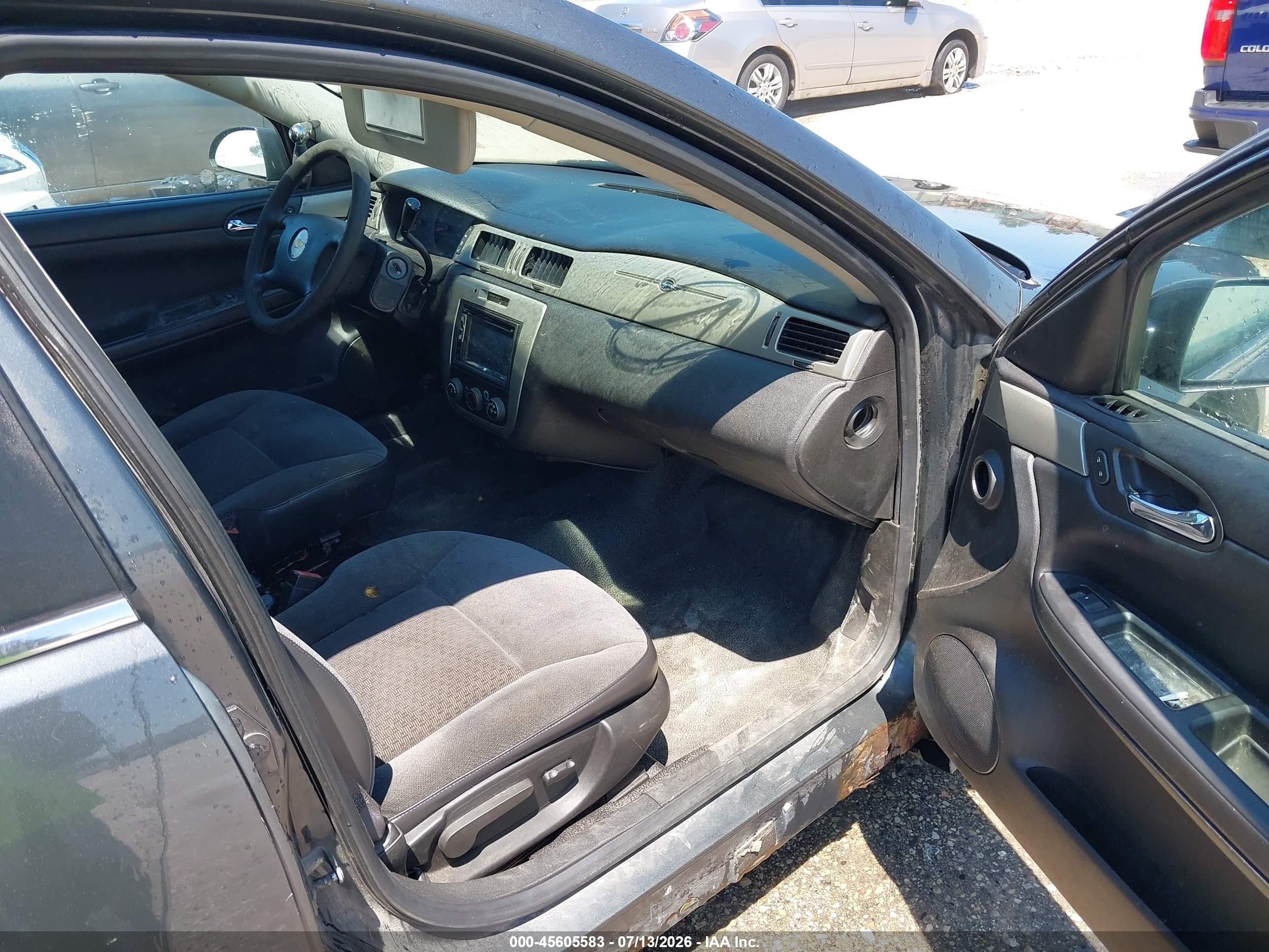 2011 Chevrolet Impala Police Gray vin: 2G1WD5EM1B1145944