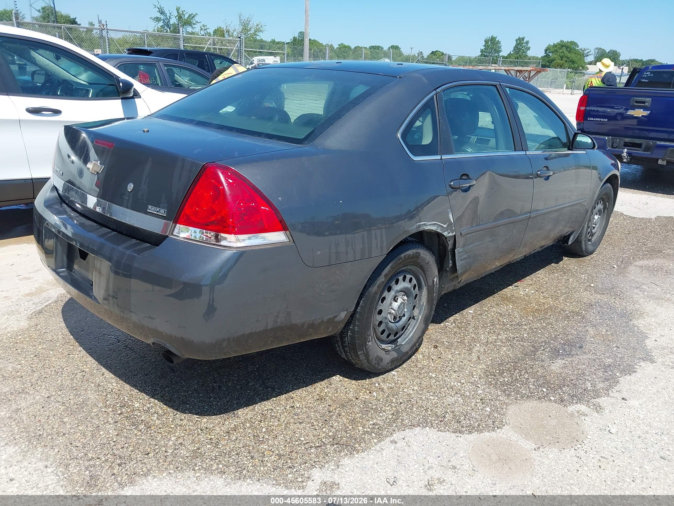 2011 Chevrolet Impala Police Gray vin: 2G1WD5EM1B1145944