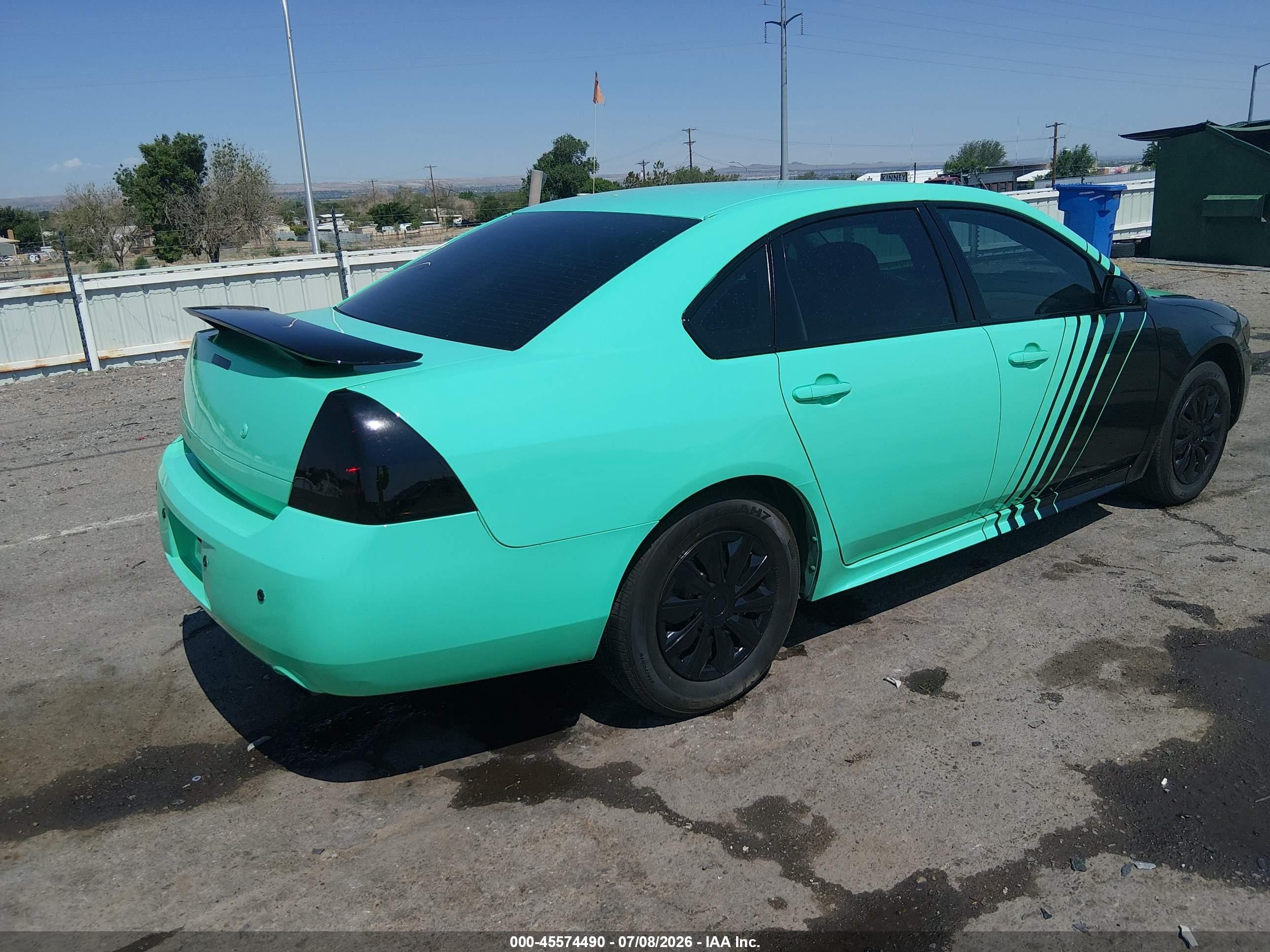 2011 Chevrolet Impala Police Зеленый vin: 2G1WD5EM3B1182252