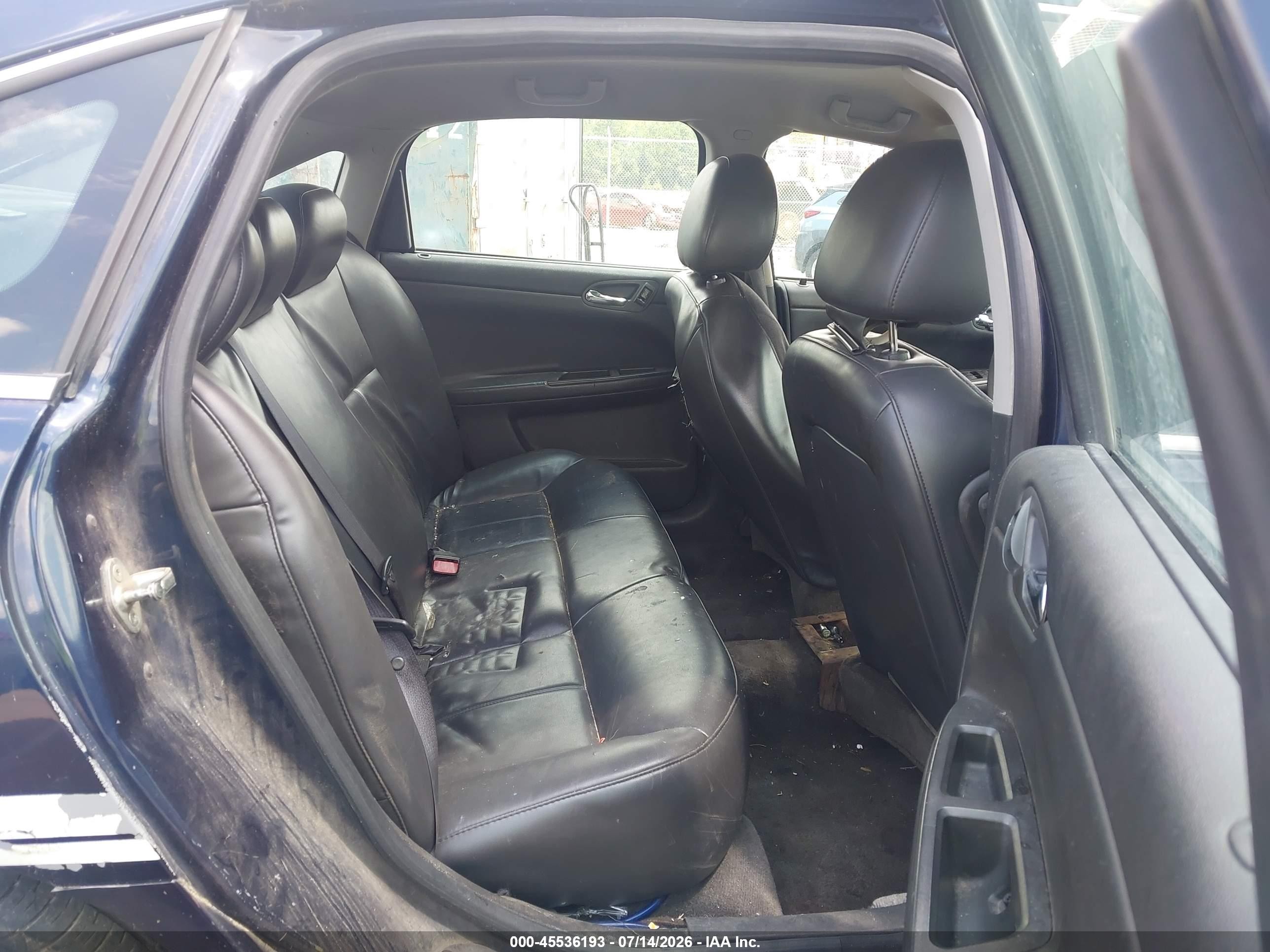 2010 Chevrolet Impala Police Dark Blue vin: 2G1WD5EM5A1156802