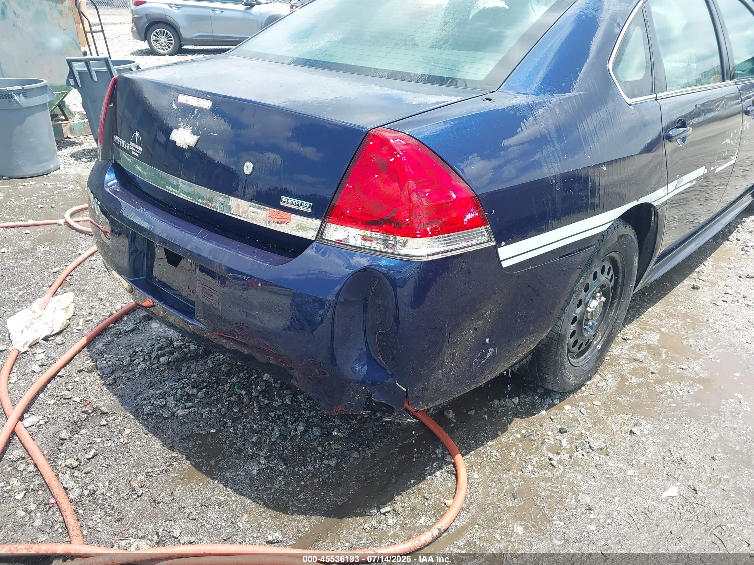 2010 Chevrolet Impala Police Dark Blue vin: 2G1WD5EM5A1156802