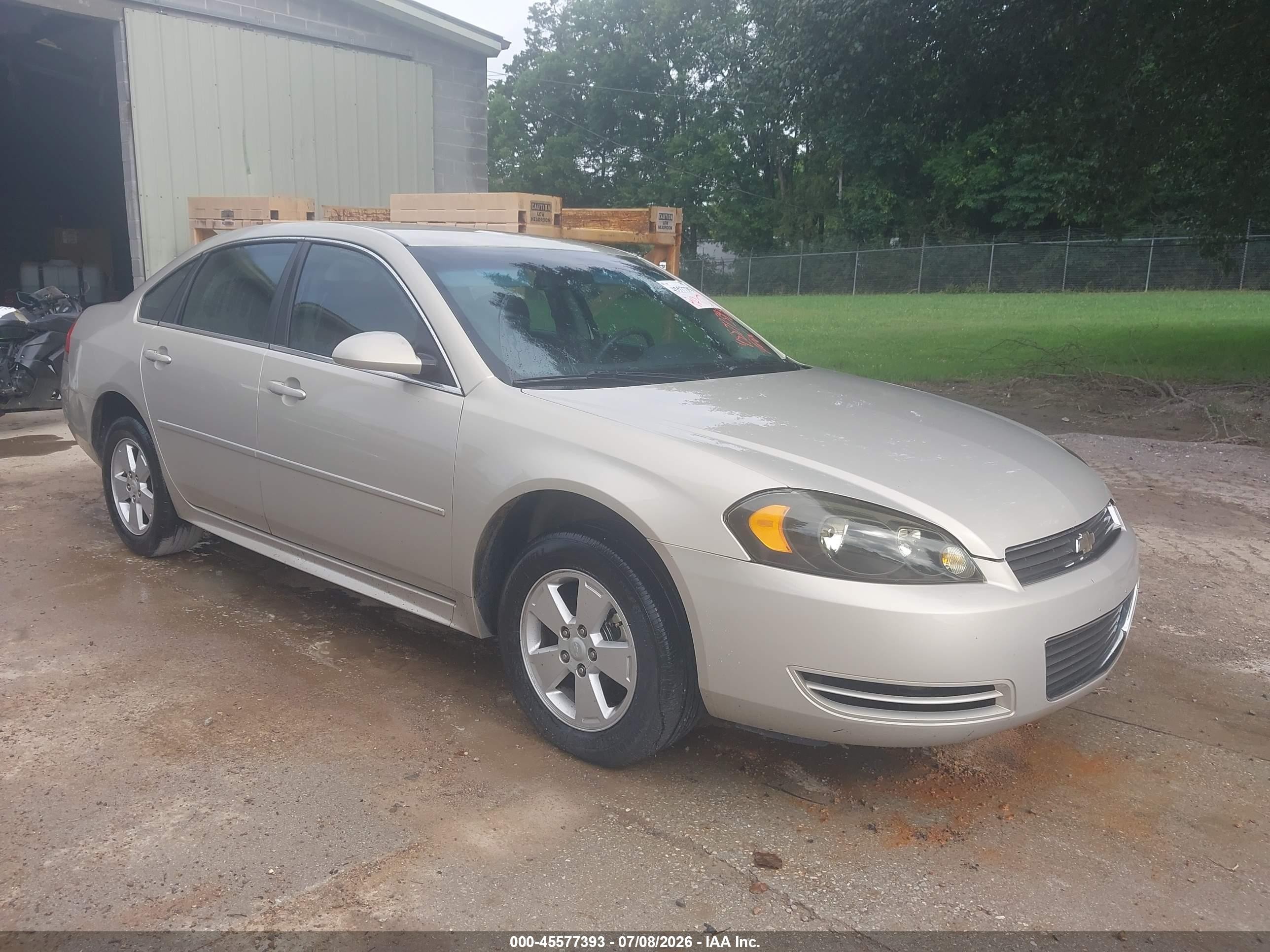 2010 Chevrolet Impala Police Gold vin: 2G1WD5EM6A1250624