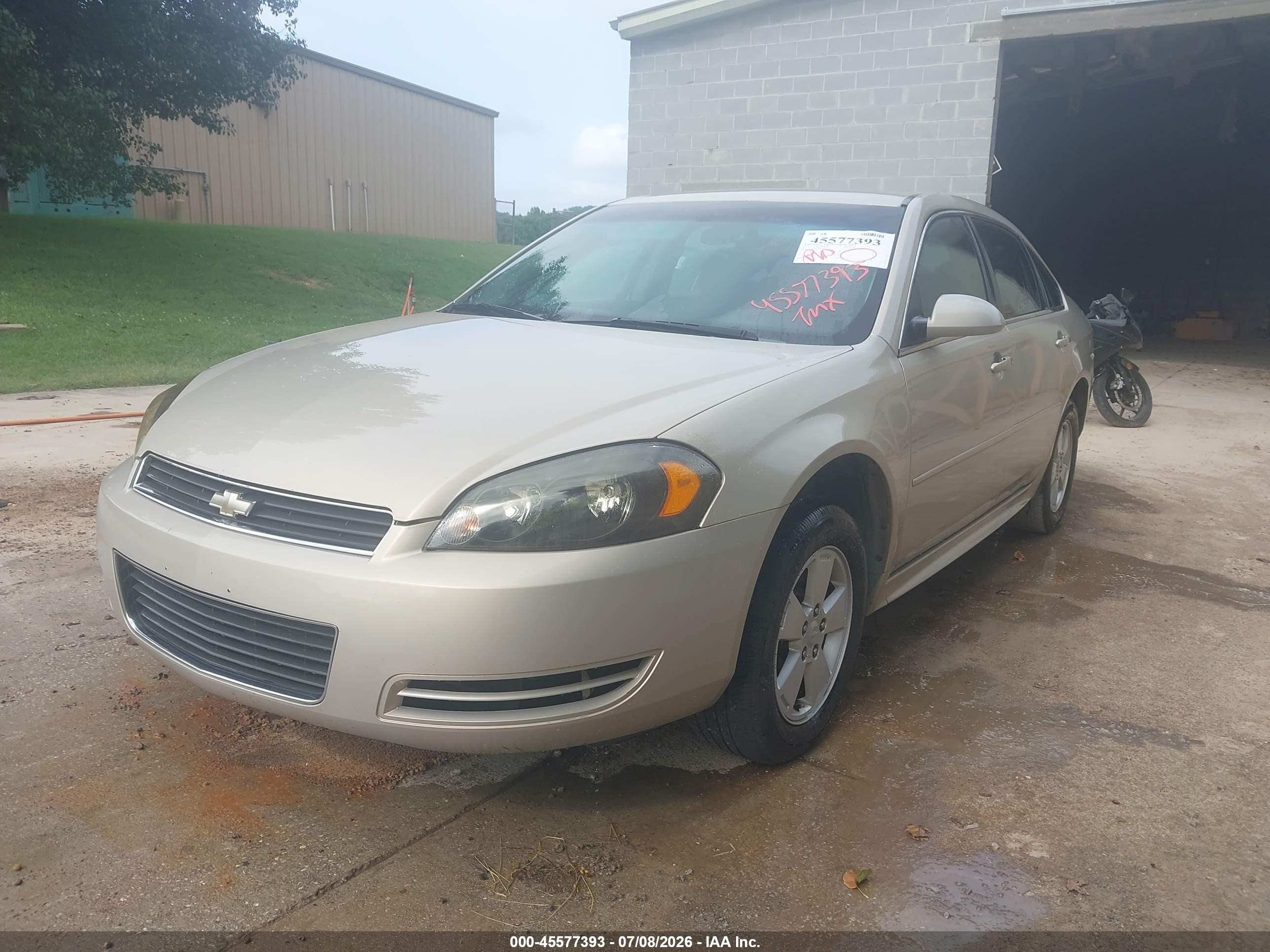 2010 Chevrolet Impala Police Gold vin: 2G1WD5EM6A1250624