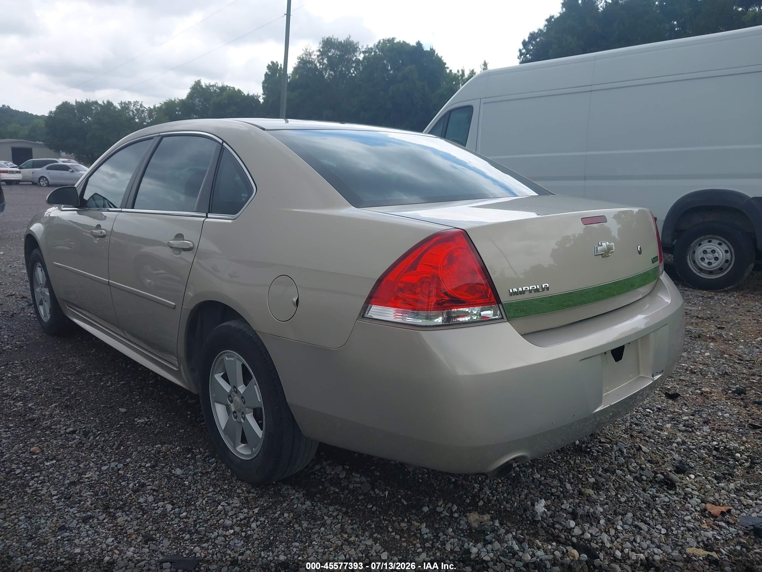 2010 Chevrolet Impala Police Gold vin: 2G1WD5EM6A1250624