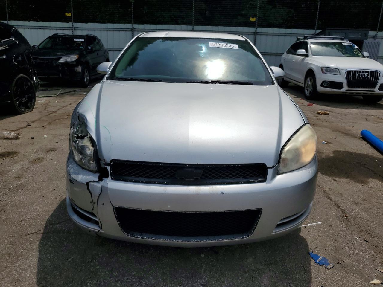 2011 Chevrolet Impala Police Silver vin: 2G1WD5EM6B1272222