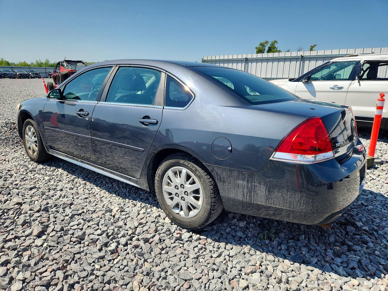2010 Chevrolet Impala Police Gray vin: 2G1WD5EM8A1194900
