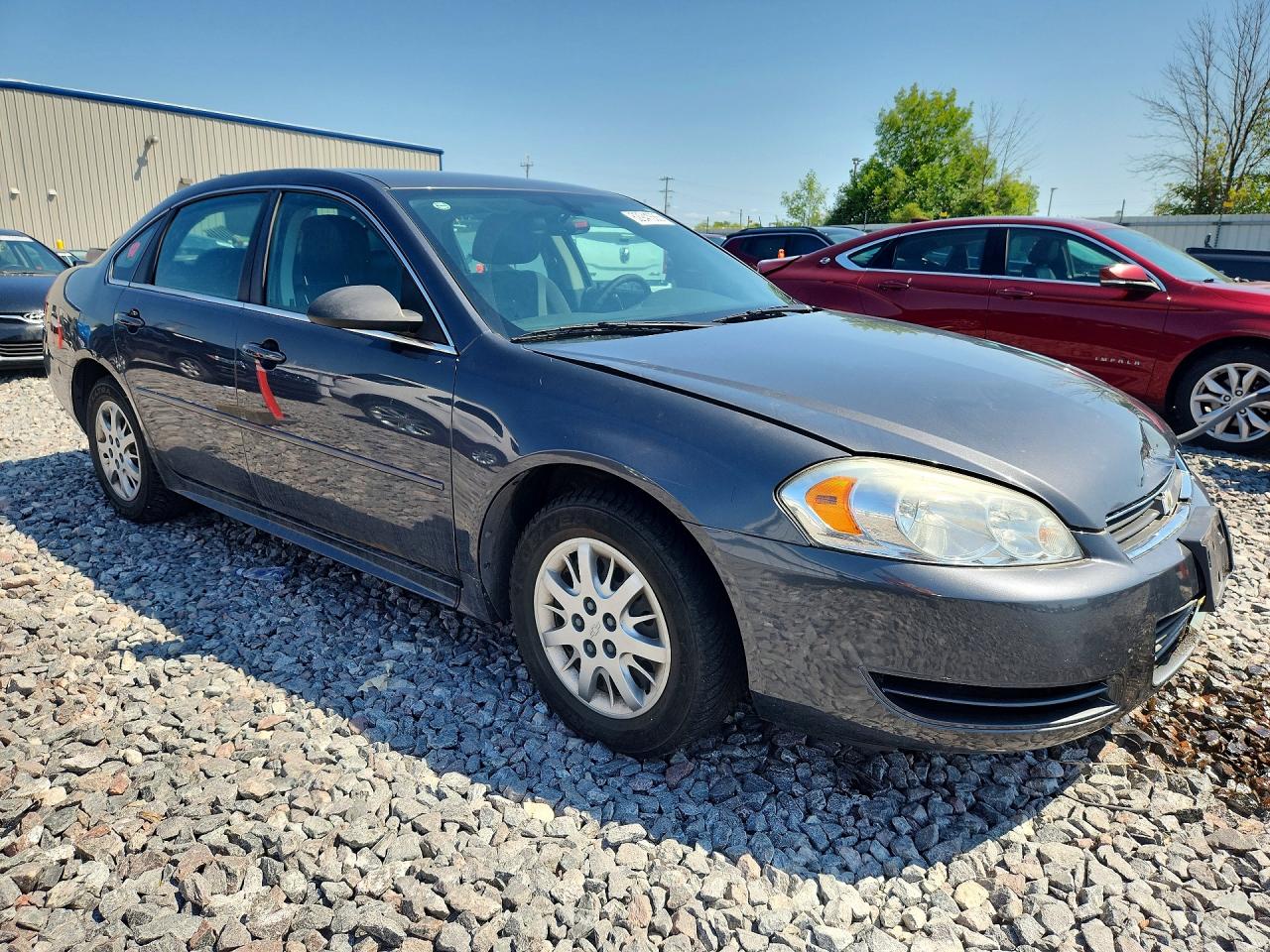 2010 Chevrolet Impala Police Gray vin: 2G1WD5EM8A1194900