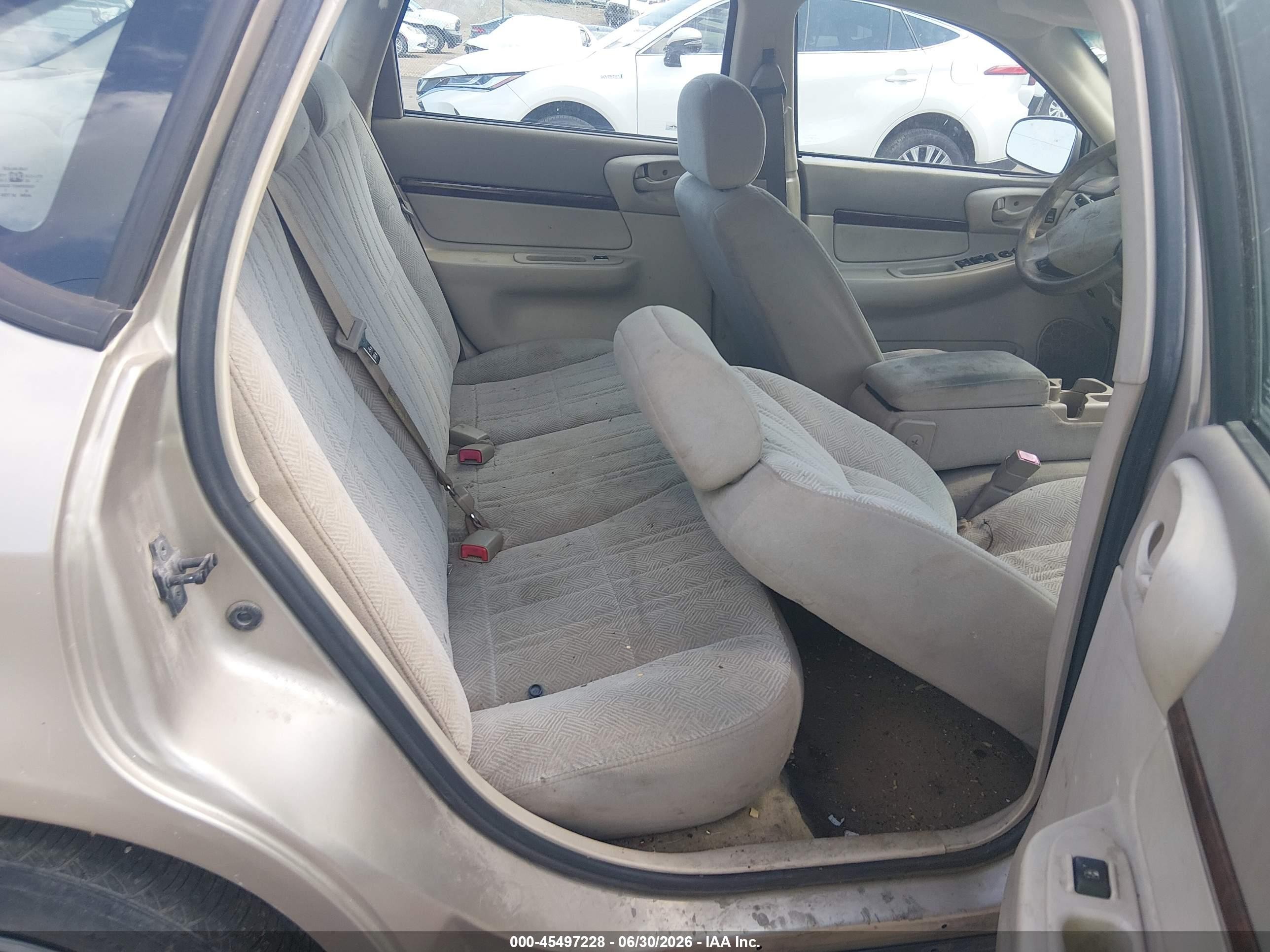 2003 Chevrolet Impala   Tan vin: 2G1WF52E03918790 