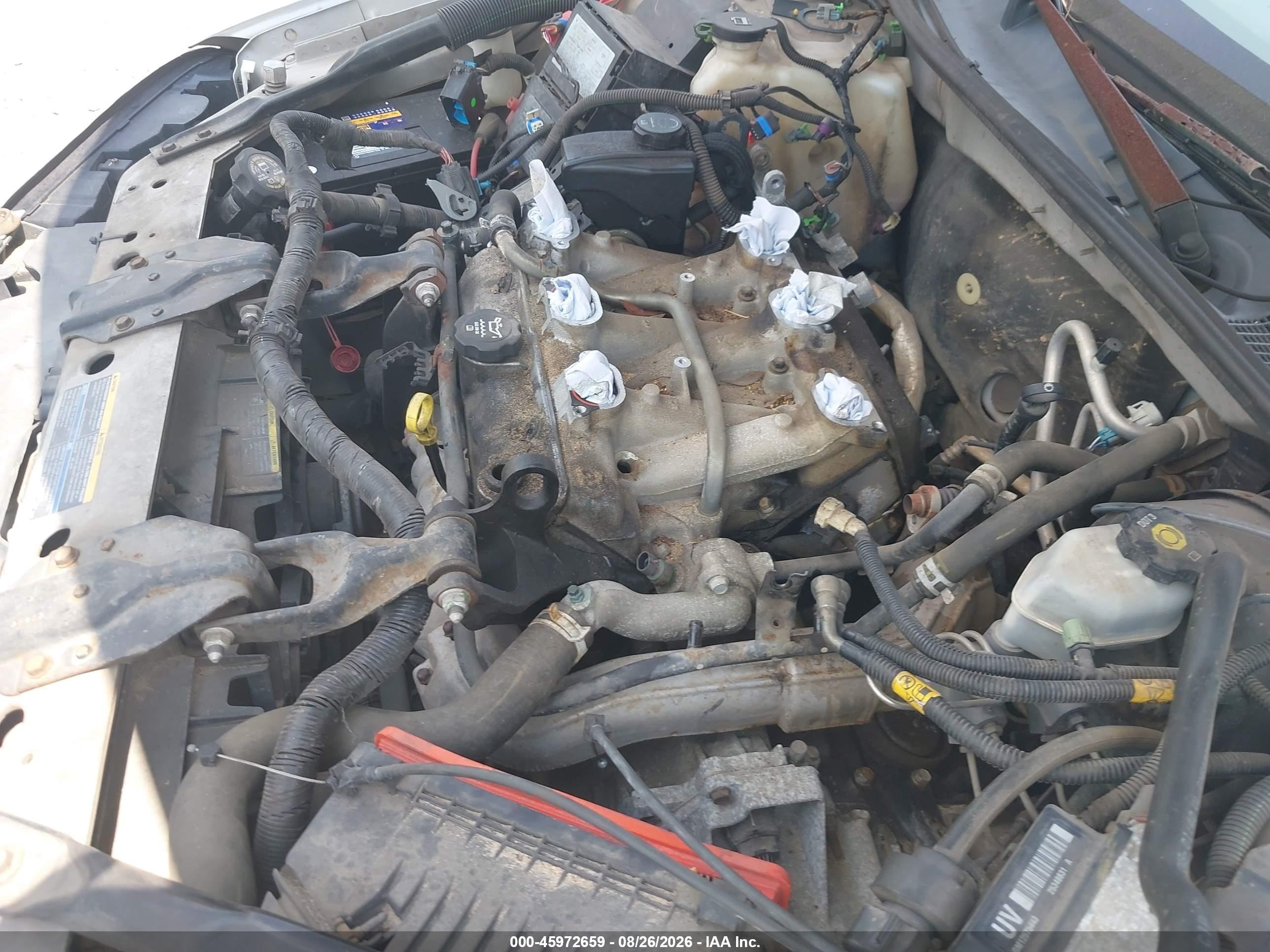 2004 Chevrolet Impala   Silver vin: 2G1WF52E049305968