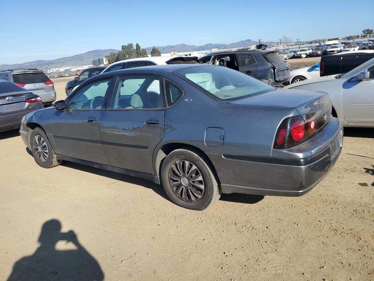 2004 Chevrolet Impala Charcoal vin: 2G1WF52E049399155