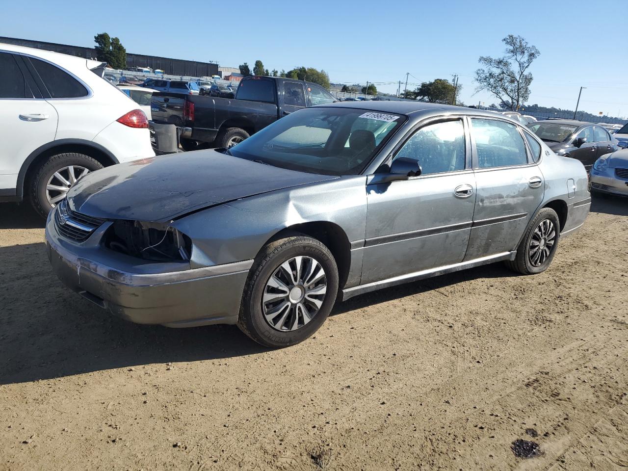 2004 Chevrolet Impala Charcoal vin: 2G1WF52E049399155