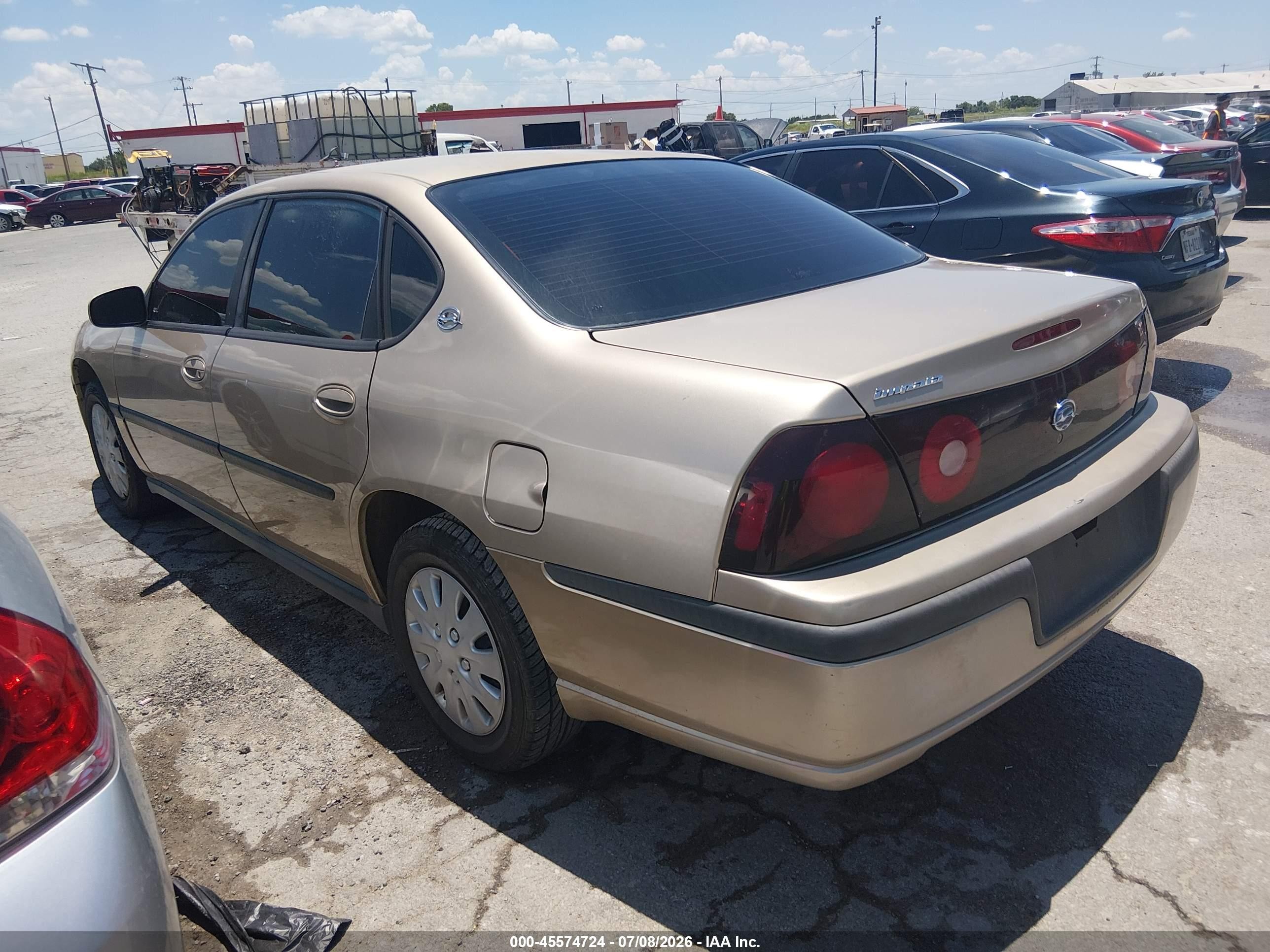 2004 Chevrolet Impala   Tan vin: 2G1WF52E049436298