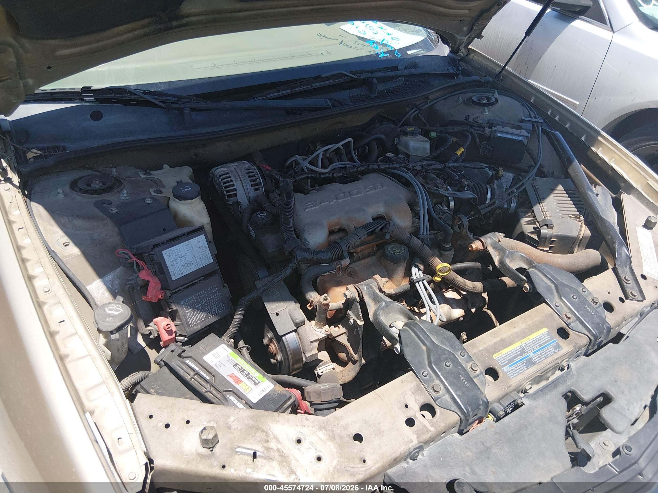 2004 Chevrolet Impala   Tan vin: 2G1WF52E049436298