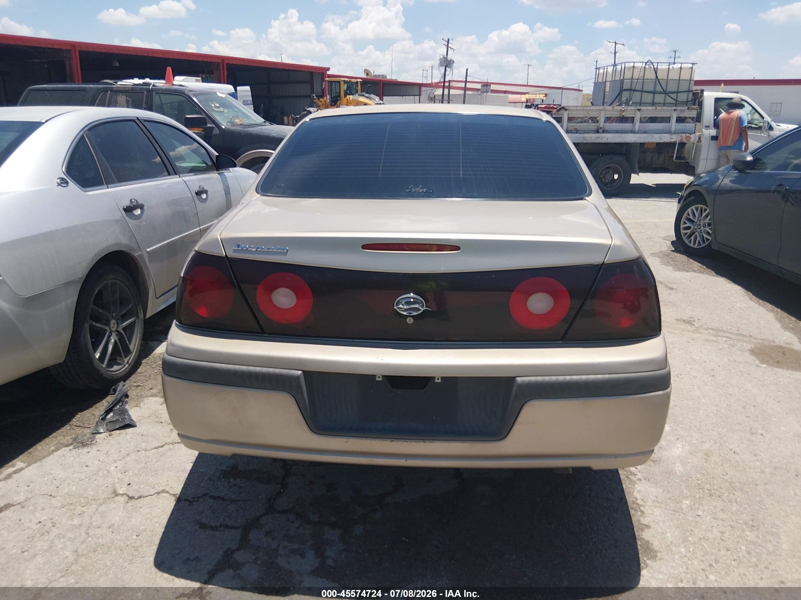 2004 Chevrolet Impala   Tan vin: 2G1WF52E049436298
