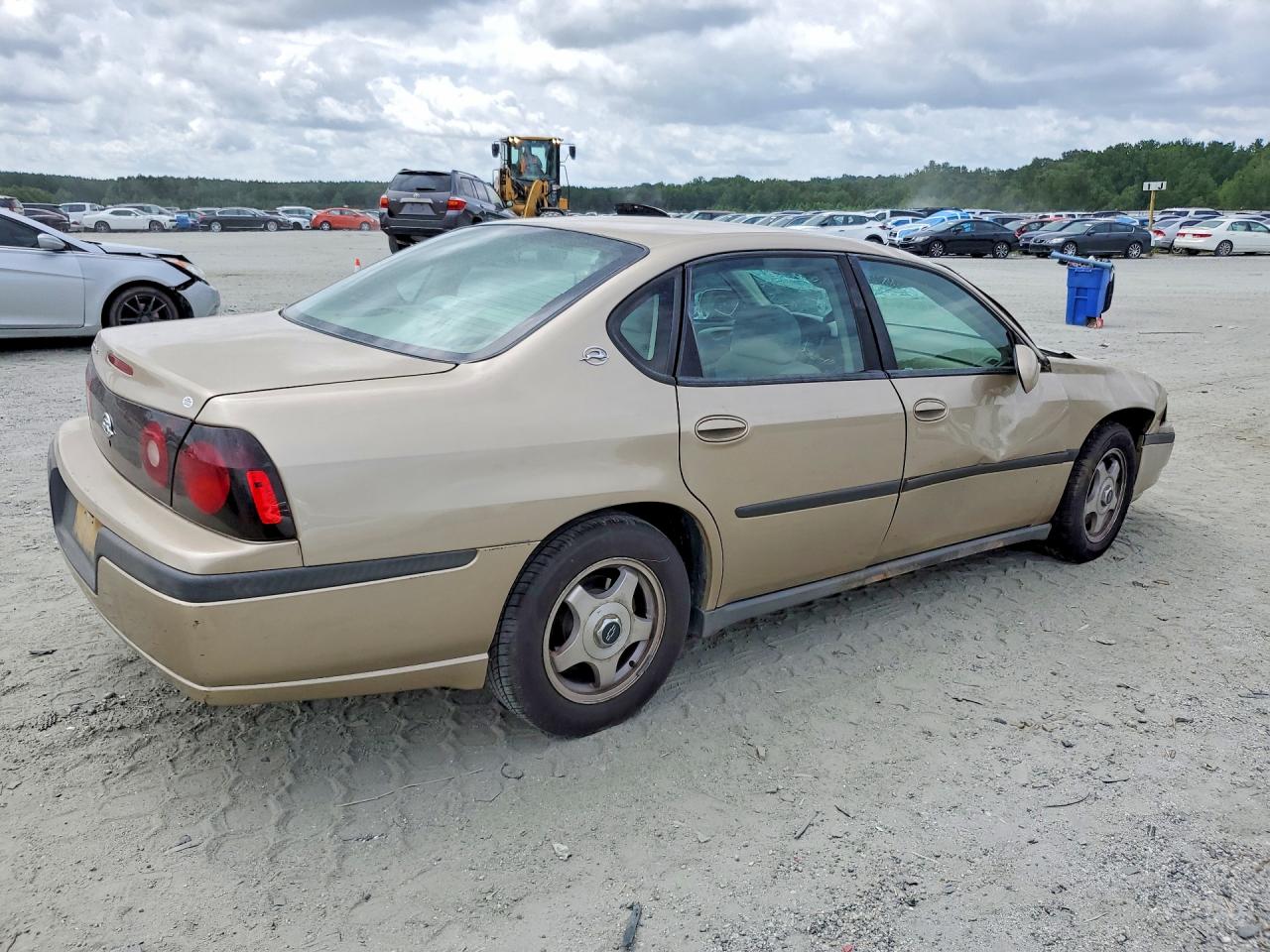 2005 Chevrolet Impala Gold vin: 2G1WF52E059230139