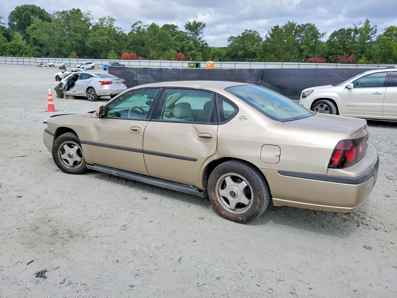 2005 Chevrolet Impala Gold vin: 2G1WF52E059230139